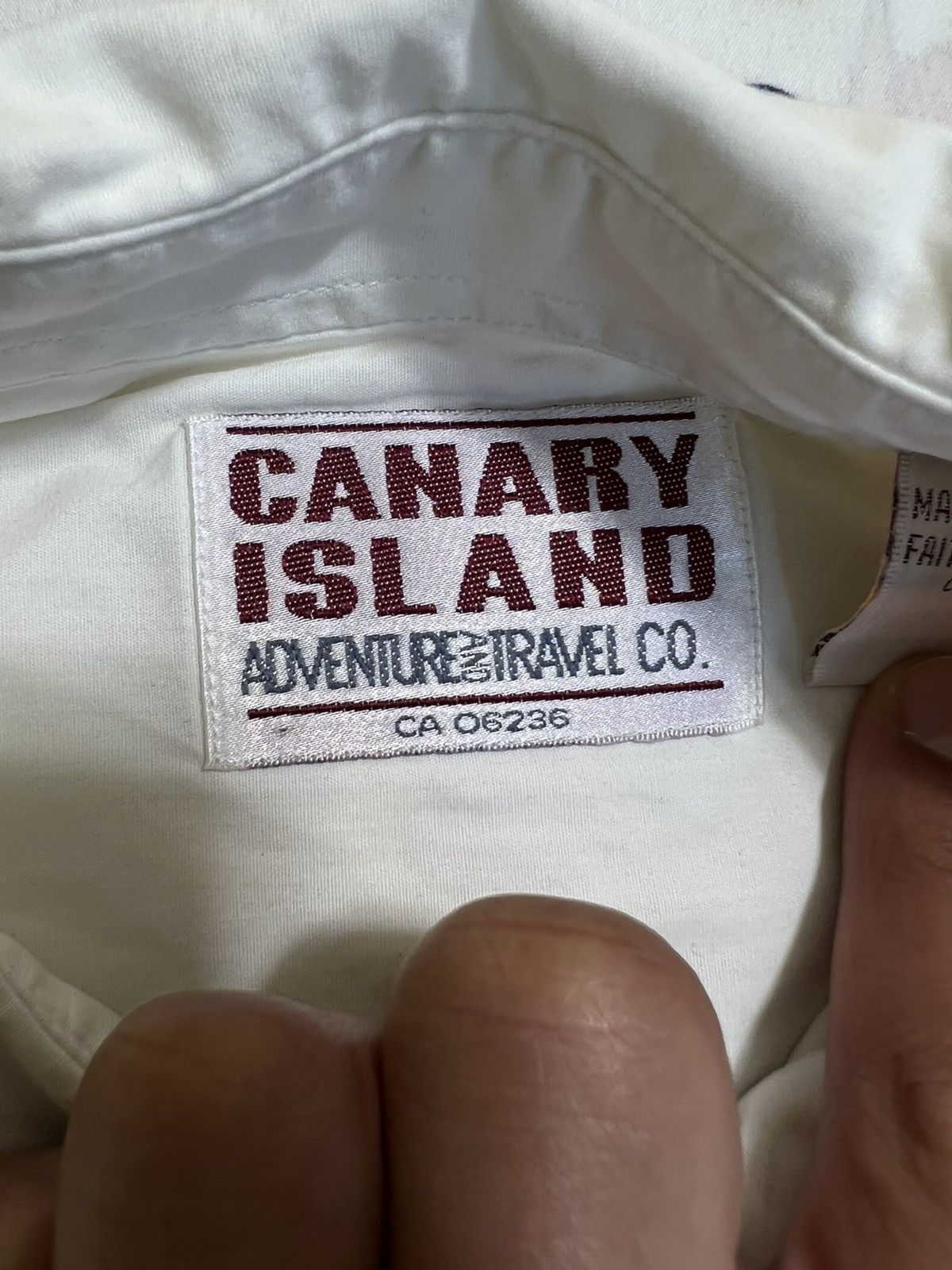 Vintage ***FINAL DROP***RARE 90s Canary Island oversized shirt M Size US M / EU 48-50 / 2 - 3 Thumbnail