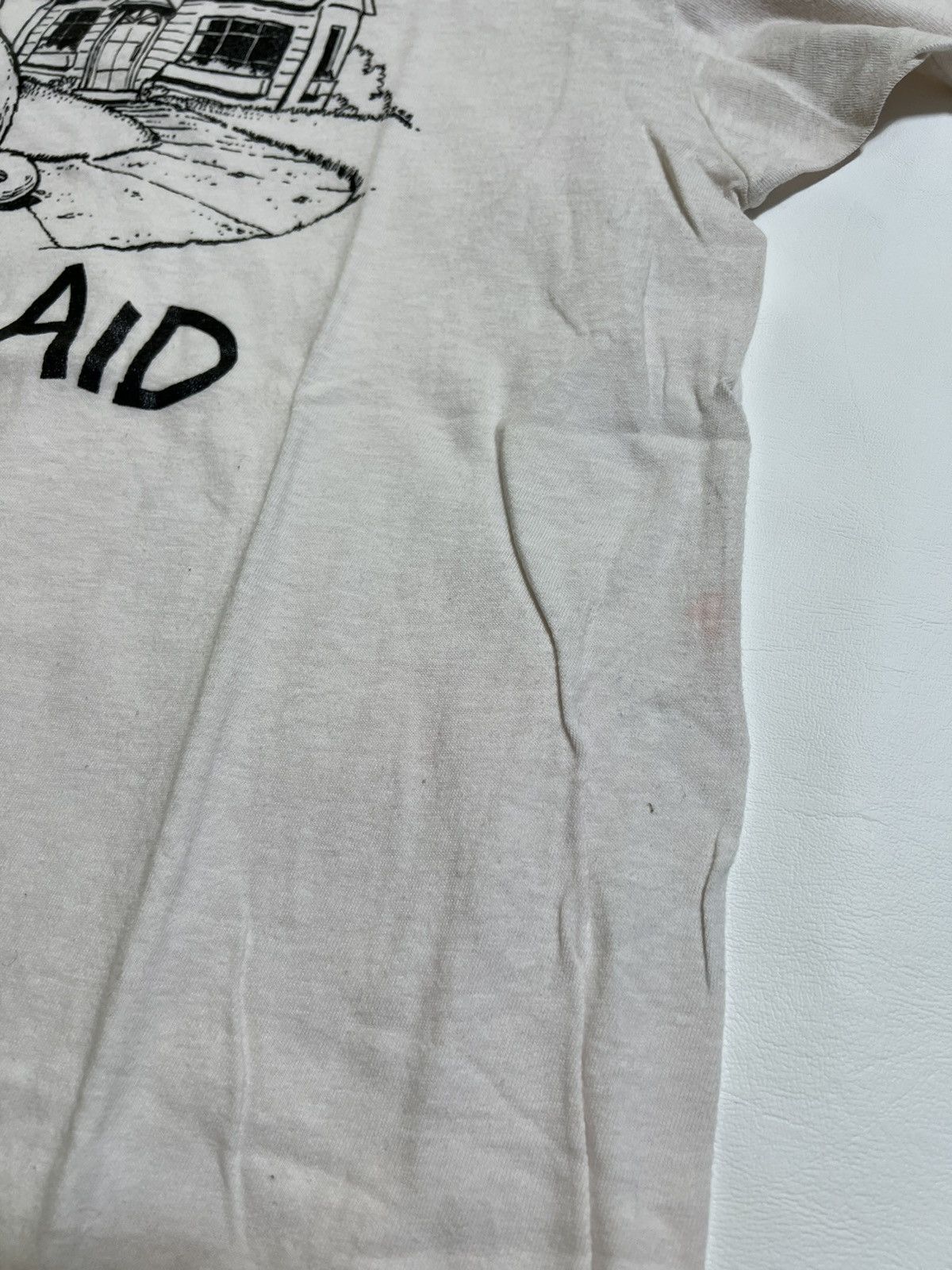 Vintage ***FINAL DROP***RARE 80s FOTL “Meow Aid” humour shirt XL Size US XL / EU 56 / 4 - 8 Thumbnail
