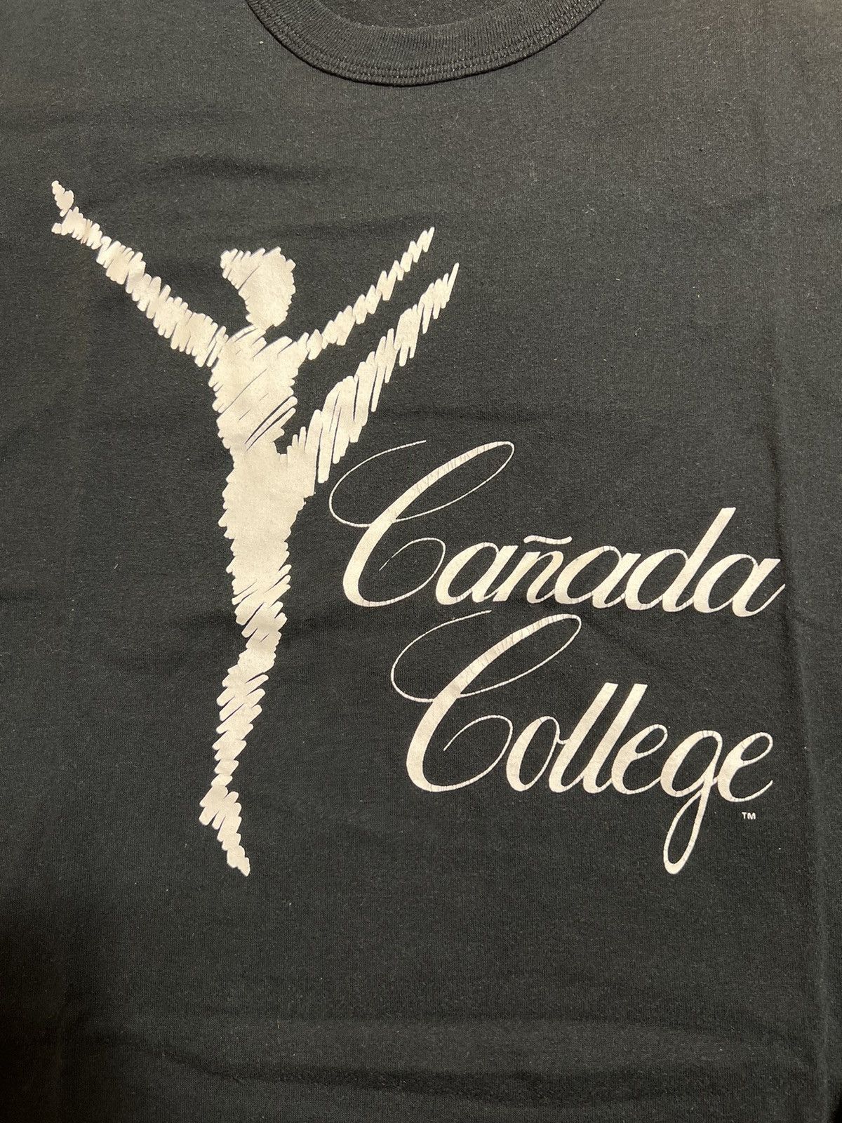Vintage ***FINAL DROP***RARE 90s Canada College dance shirt M Size M / US 6-8 / IT 42-44 - 4 Thumbnail