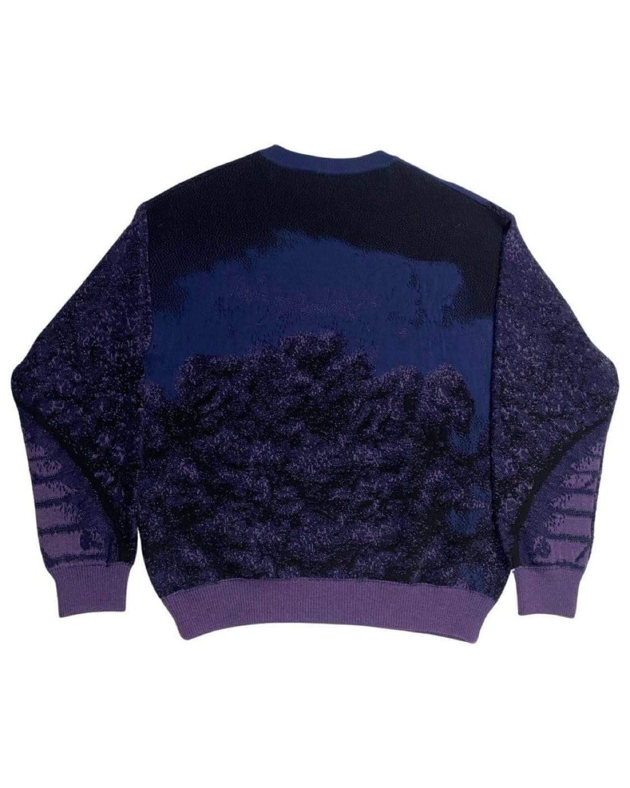 Louis Vuitton LV SS19 RUNWAY BRICK ROAD SWEATER IN PURPLE SIZE:S Size US S / EU 44-46 / 1 - 3 Thumbnail