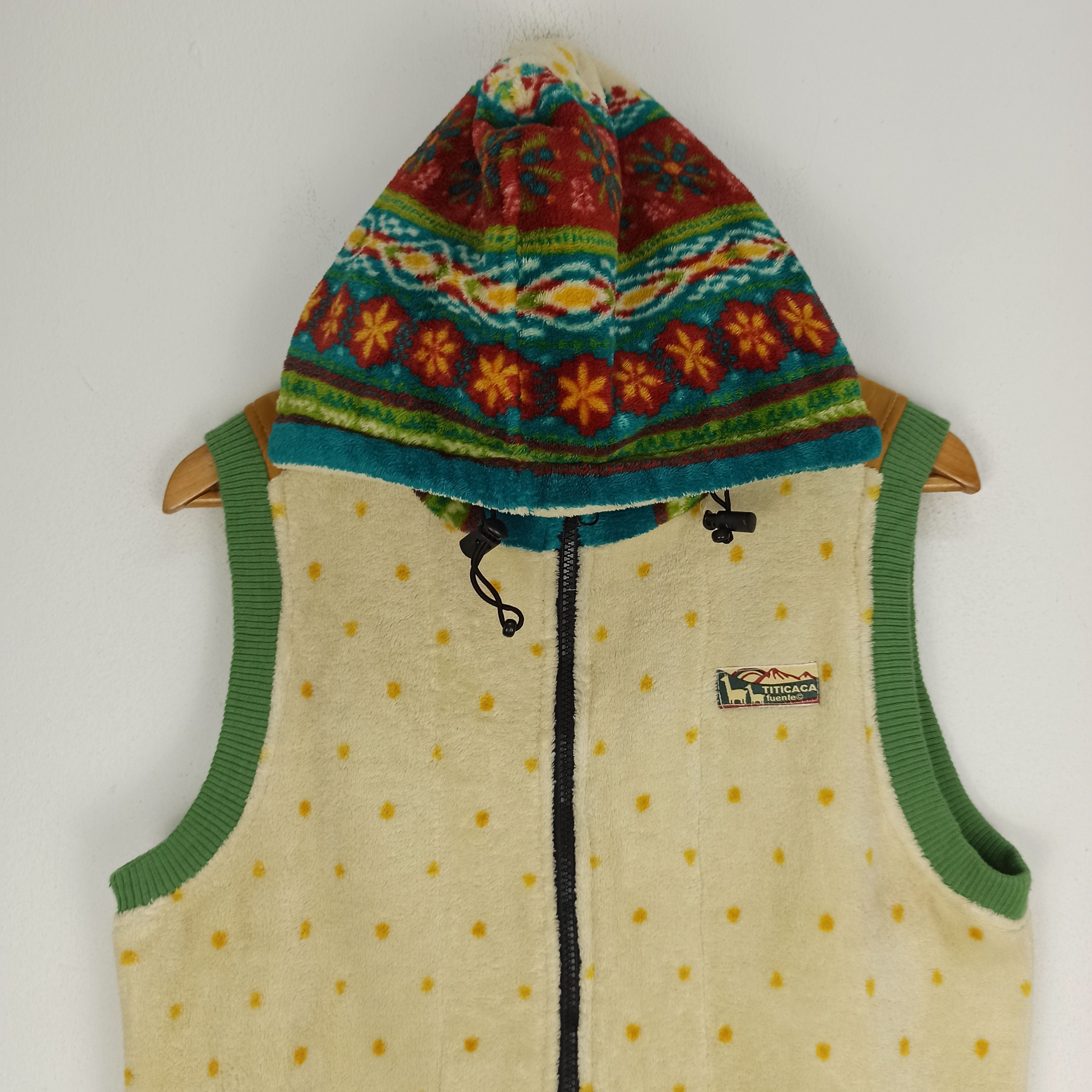 Japanese Brand Vintage Titicaca Hoodie Fleece Jacket Fur Size US M / EU 48-50 / 2 - 2 Thumbnail