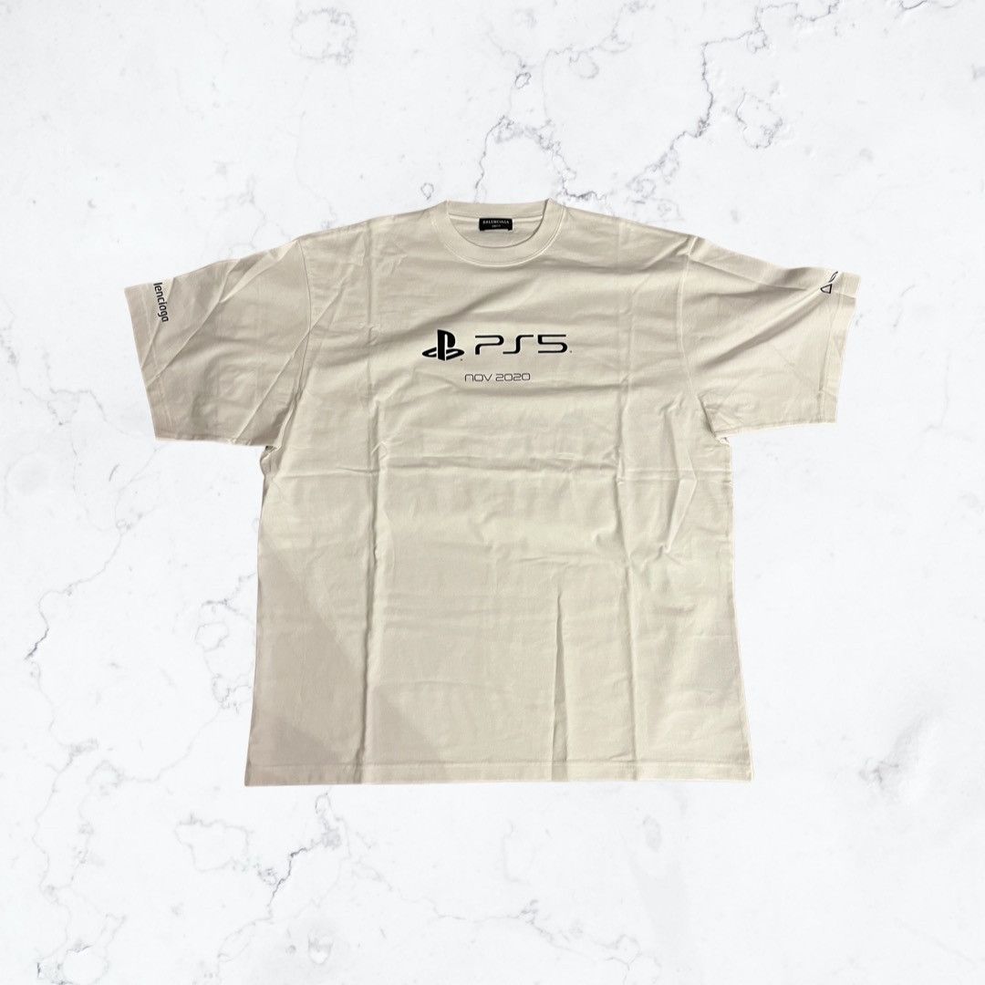 Balenciaga Oversized BALENCIAGA Playstation 5 t-shirt XL Size US XL / EU 56 / 4 - 2 Thumbnail