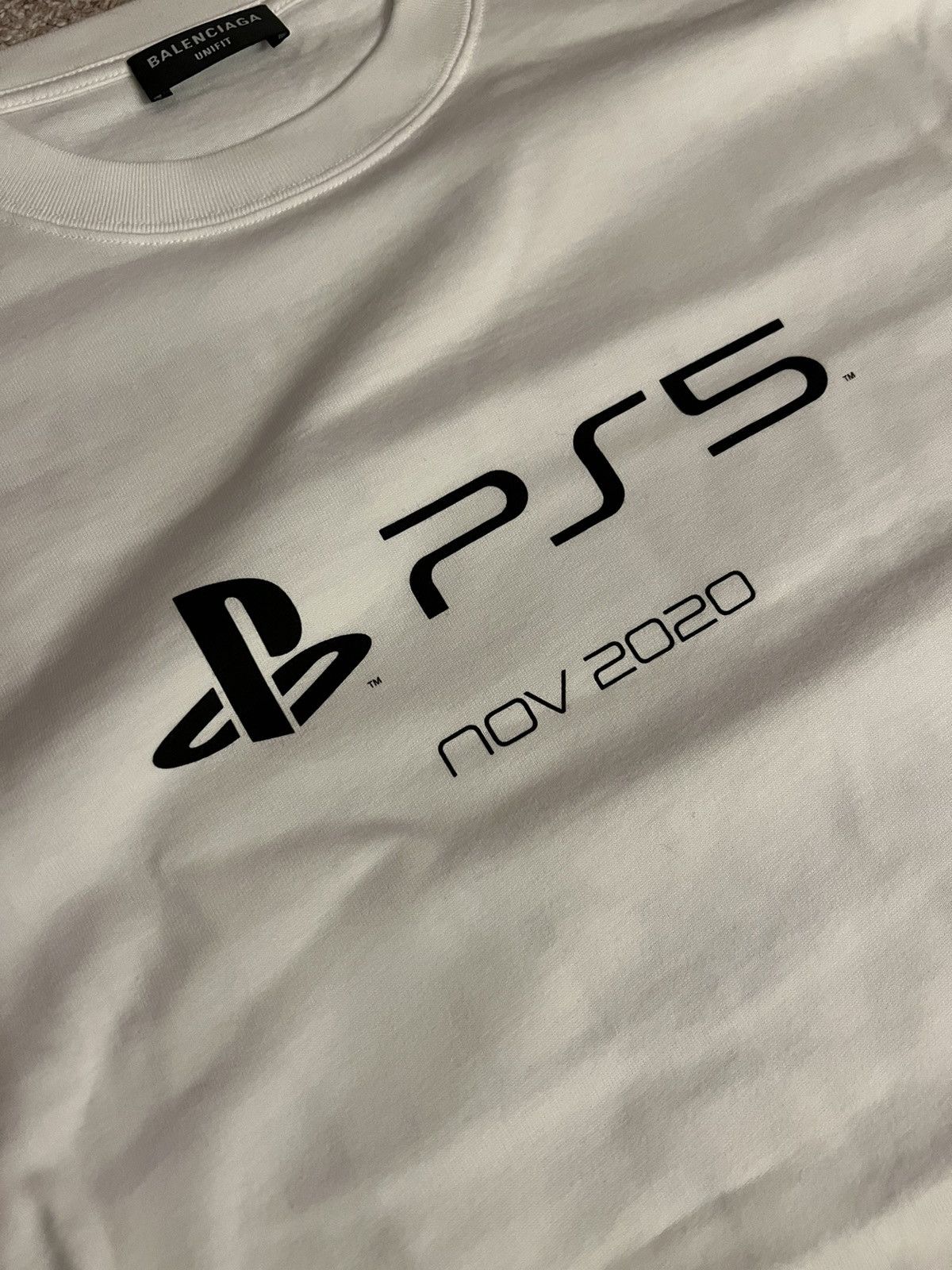 Balenciaga Oversized BALENCIAGA Playstation 5 t-shirt XL Size US XL / EU 56 / 4 - 4 Thumbnail