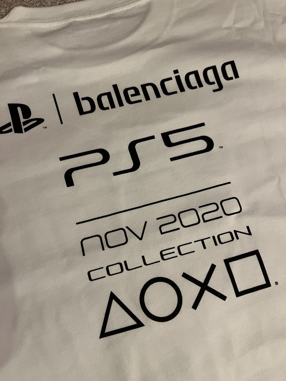Balenciaga Oversized BALENCIAGA Playstation 5 t-shirt XL Size US XL / EU 56 / 4 - 6 Thumbnail