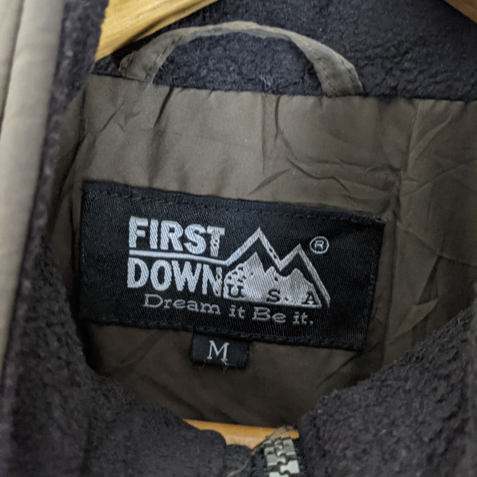 Japanese Brand FIRST DOWN Light Puffer Down Winter Jacket Size US S / EU 44-46 / 1 - 10 Thumbnail