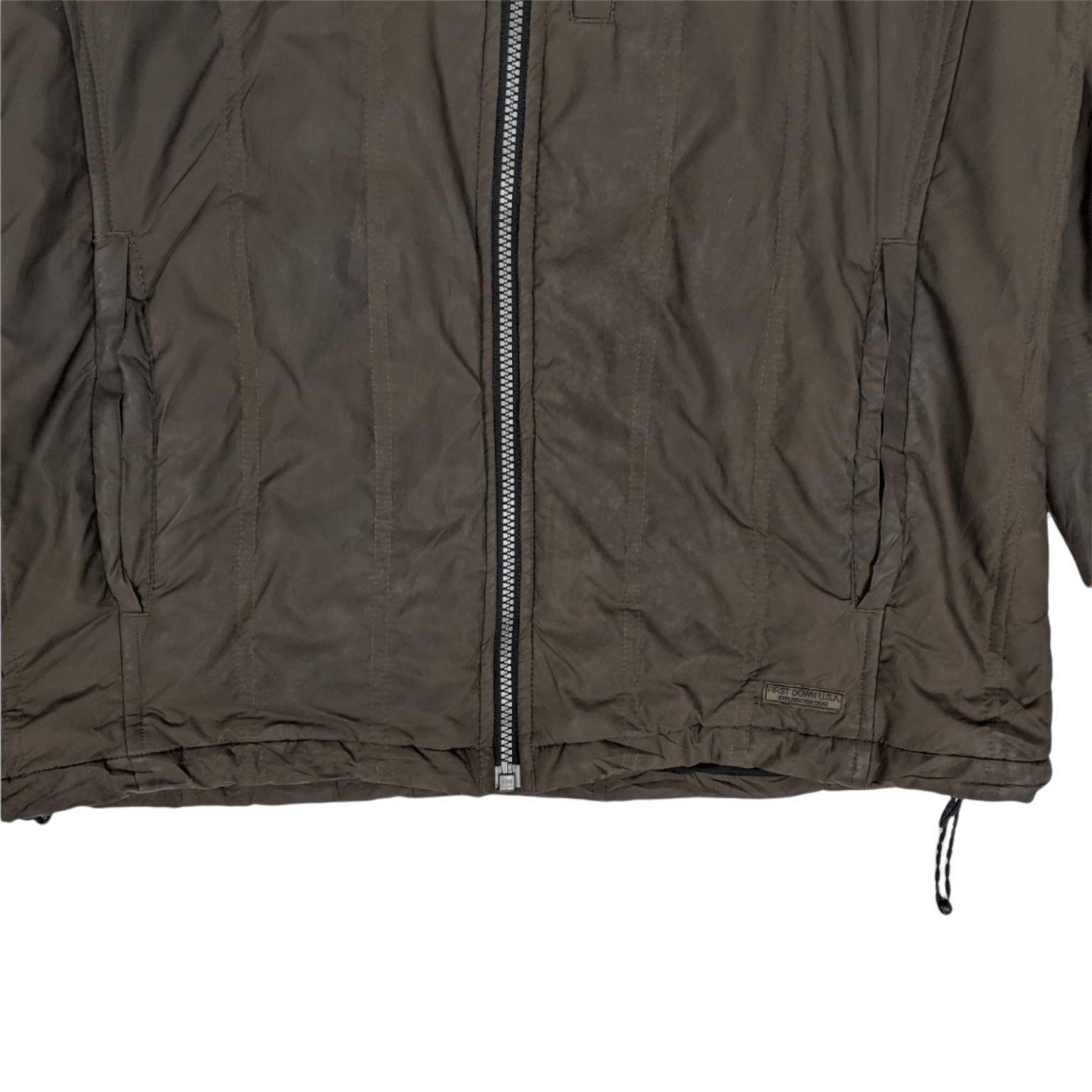 Japanese Brand FIRST DOWN Light Puffer Down Winter Jacket Size US S / EU 44-46 / 1 - 5 Thumbnail