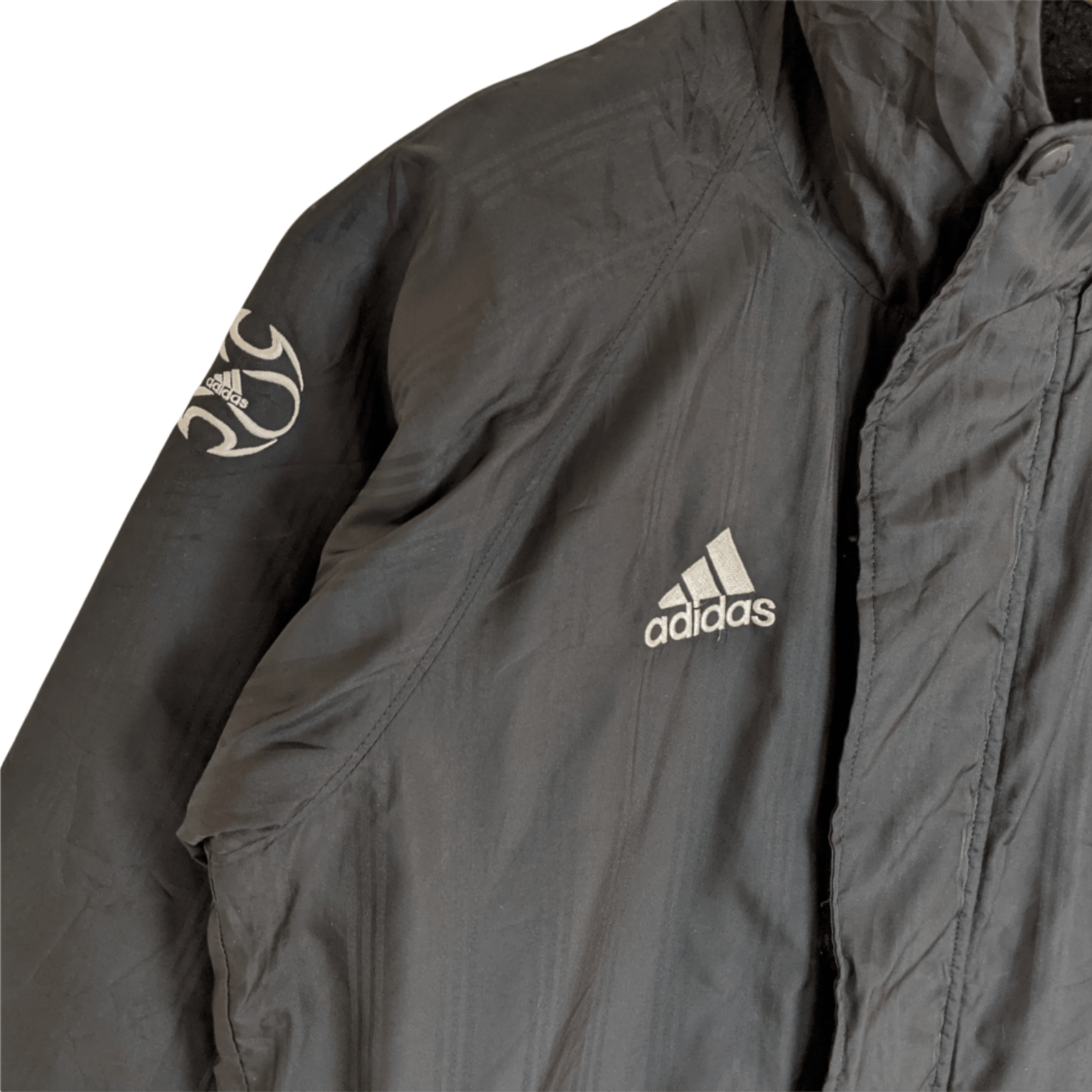 Adidas 90's ADIDAS Raincoat Parka Jacket Hoodie Size US XS / EU 42 / 0 - 5 Thumbnail