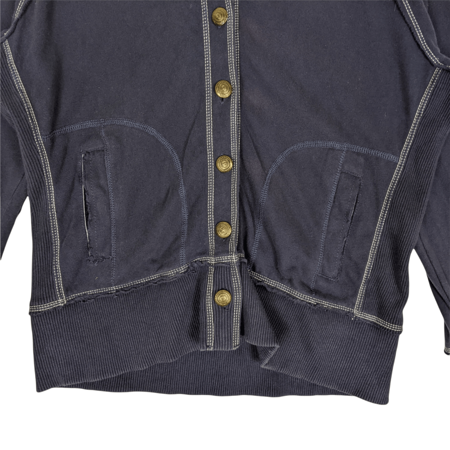 Polo Ralph Lauren POLO JEANS Ralph Lauren Button Jacket Hoodie Punk Style Size US M / EU 48-50 / 2 - 5 Thumbnail