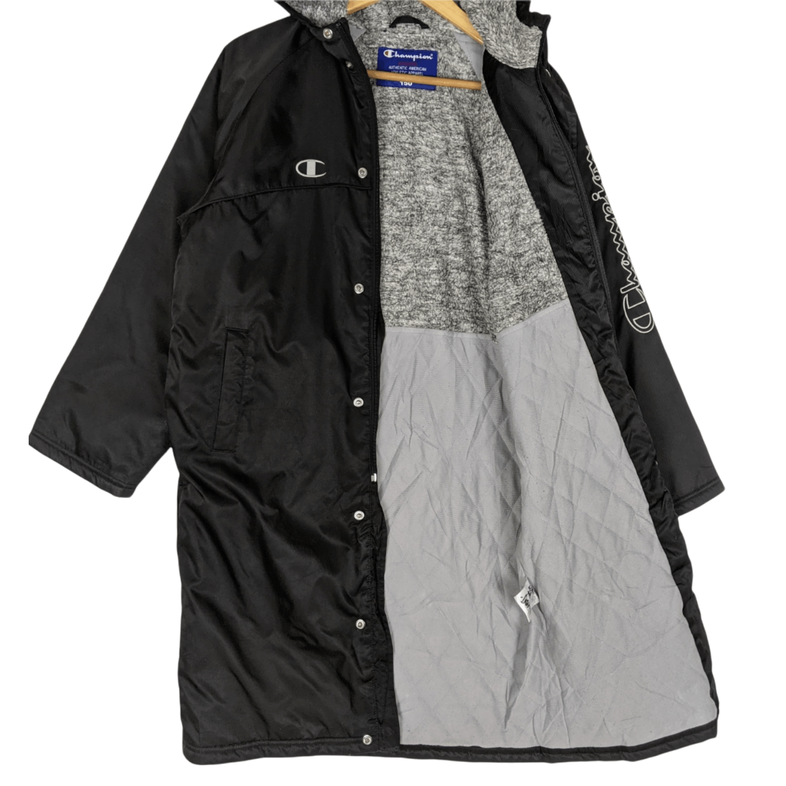 Champion CHAMPION Big Logo Raincoat Parka Winter Warm Jacket Size US S / EU 44-46 / 1 - 8 Thumbnail