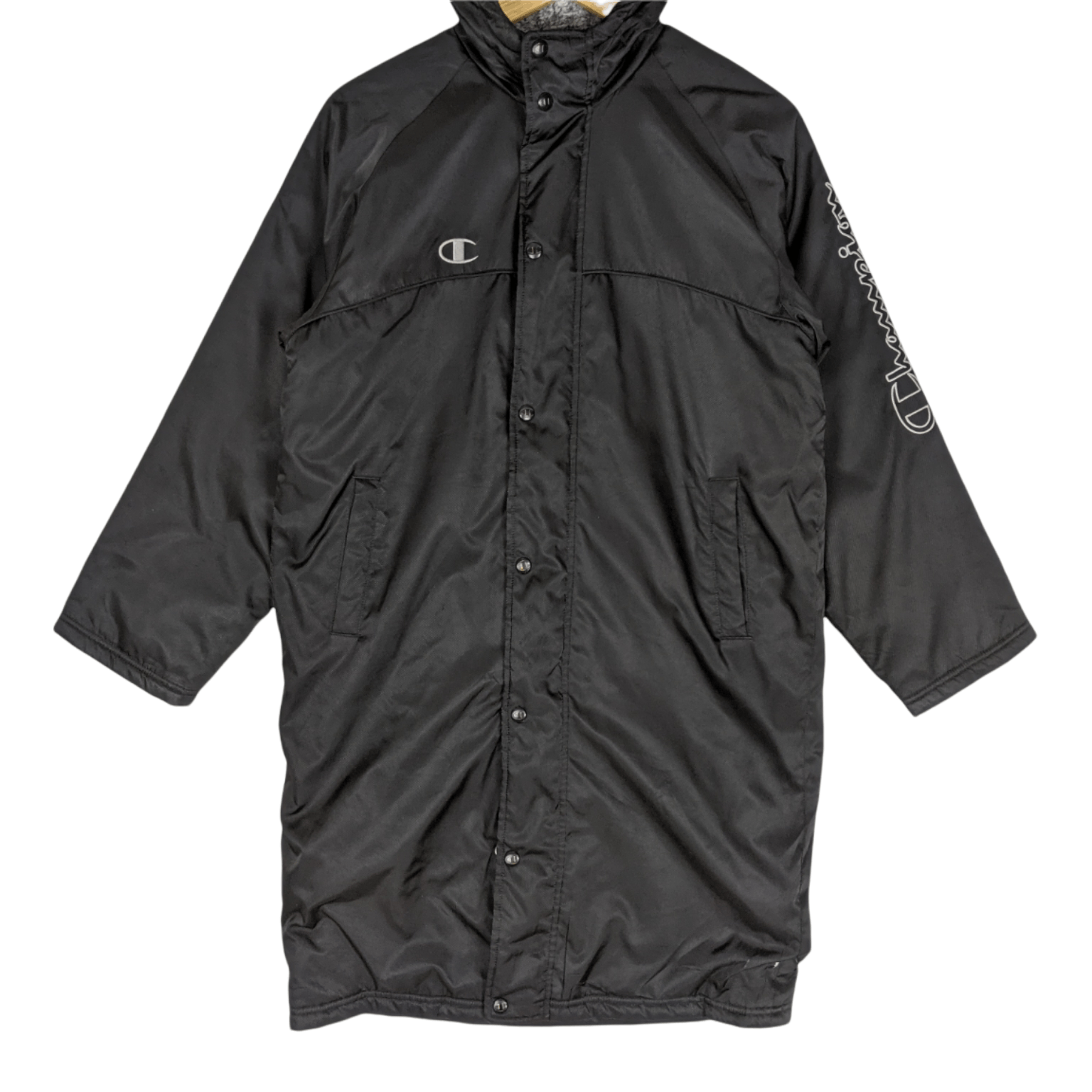Champion CHAMPION Big Logo Raincoat Parka Winter Warm Jacket Size US S / EU 44-46 / 1 - 6 Thumbnail