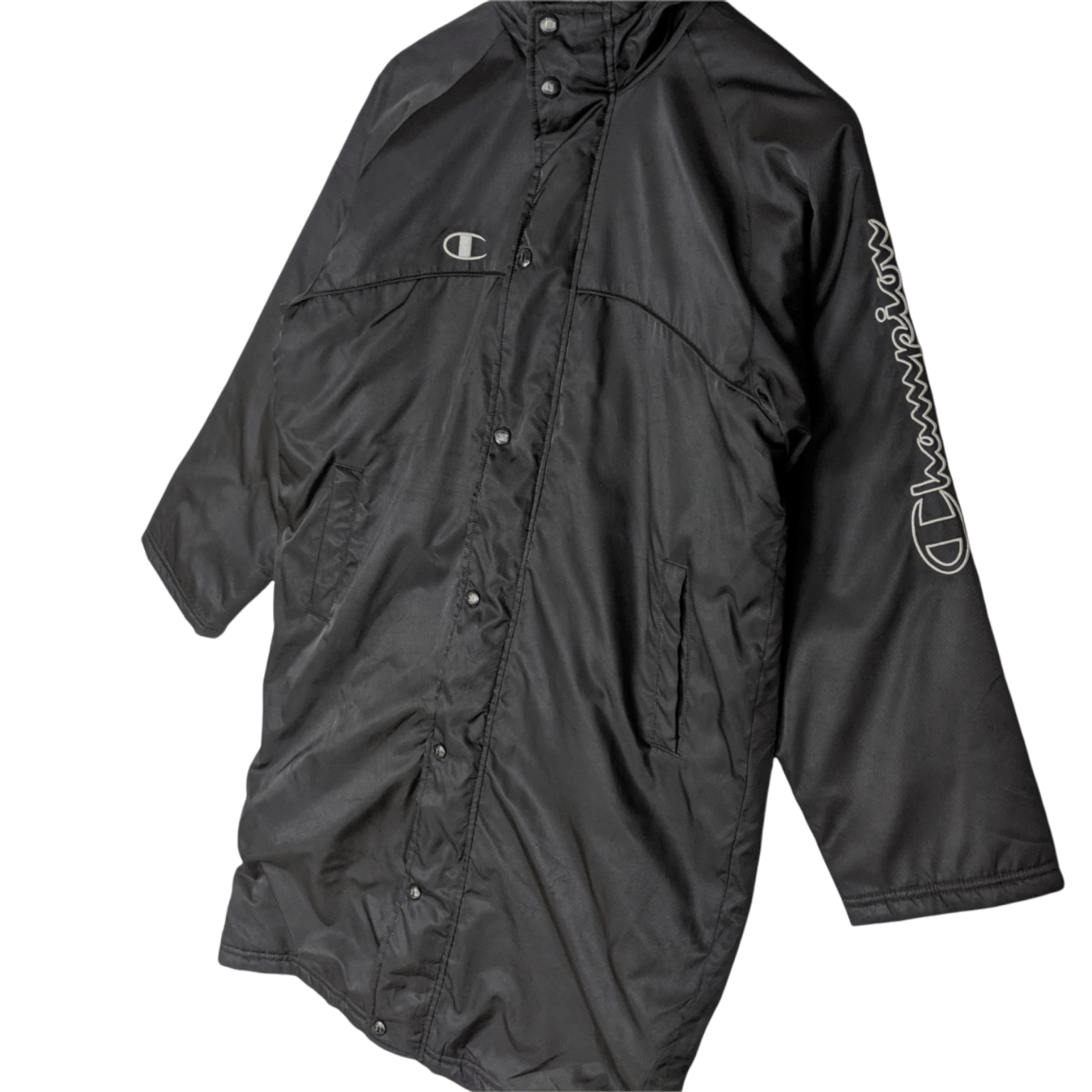 Champion CHAMPION Big Logo Raincoat Parka Winter Warm Jacket Size US S / EU 44-46 / 1 - 7 Thumbnail