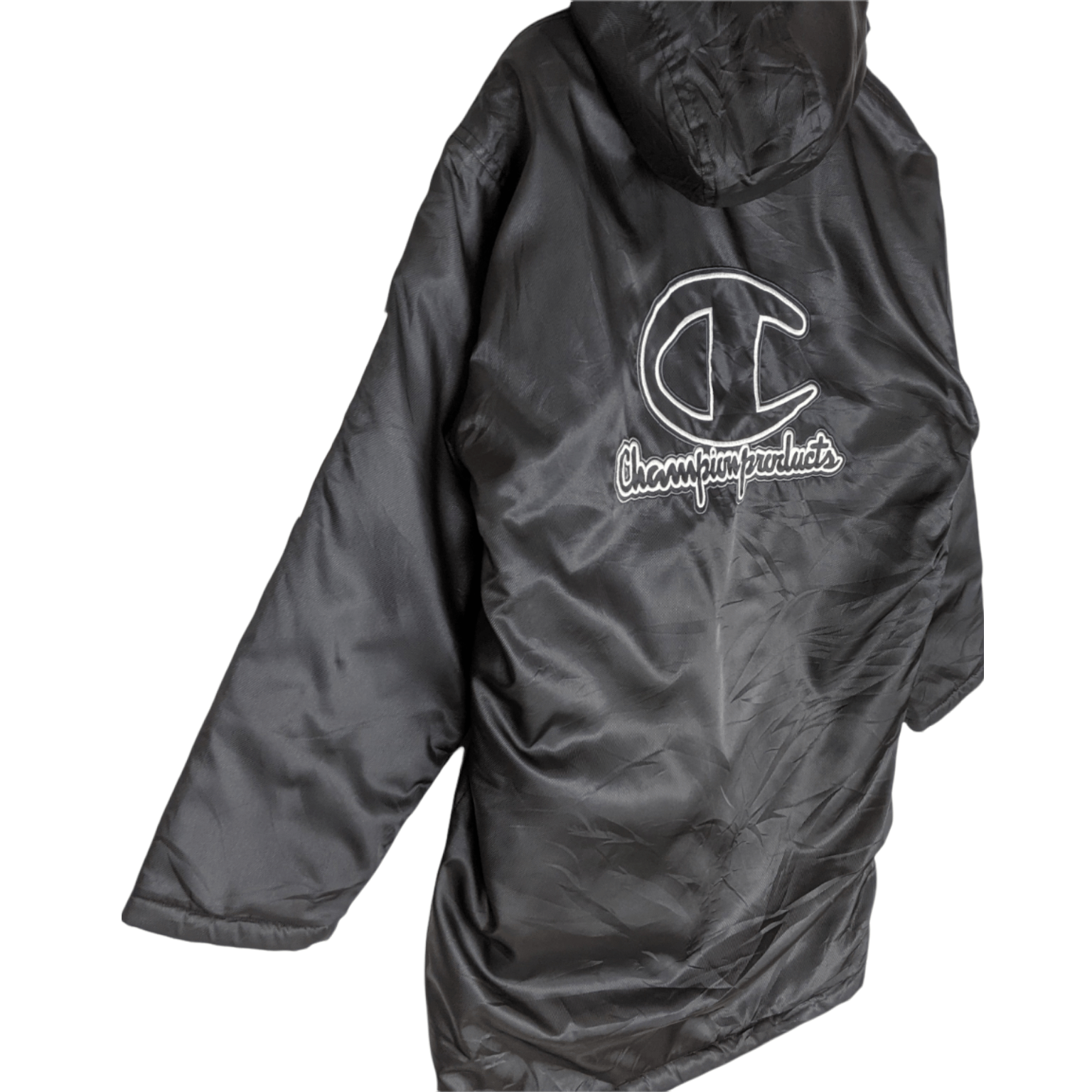 Champion CHAMPION Big Logo Raincoat Parka Winter Warm Jacket Hoodie Size US M / EU 48-50 / 2 - 3 Thumbnail