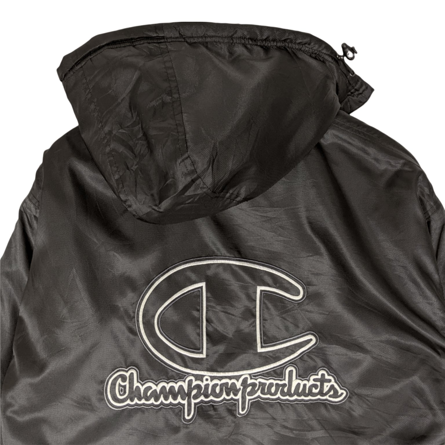 Champion CHAMPION Big Logo Raincoat Parka Winter Warm Jacket Hoodie Size US M / EU 48-50 / 2 - 4 Thumbnail