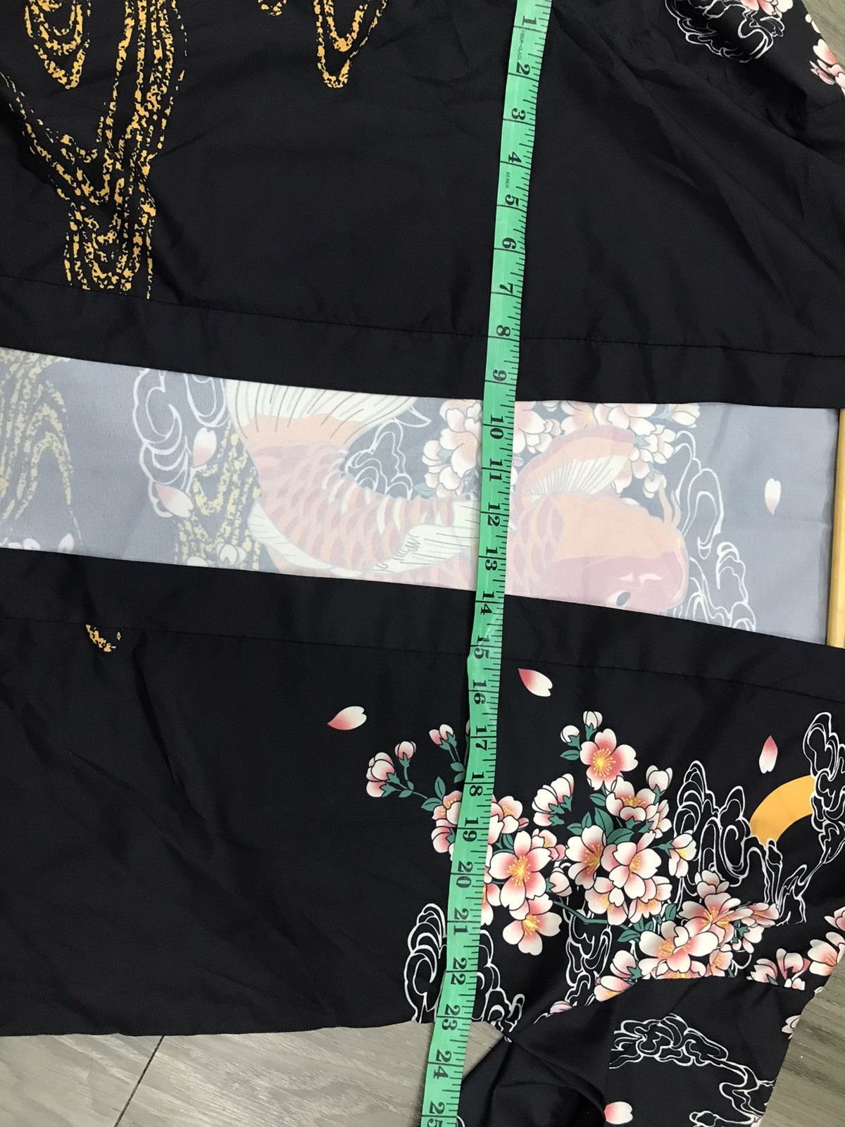 Japanese Brand × Vintage Vintage Haori Koi Fish Kimono Size US L / EU 52-54 / 3 - 3 Thumbnail