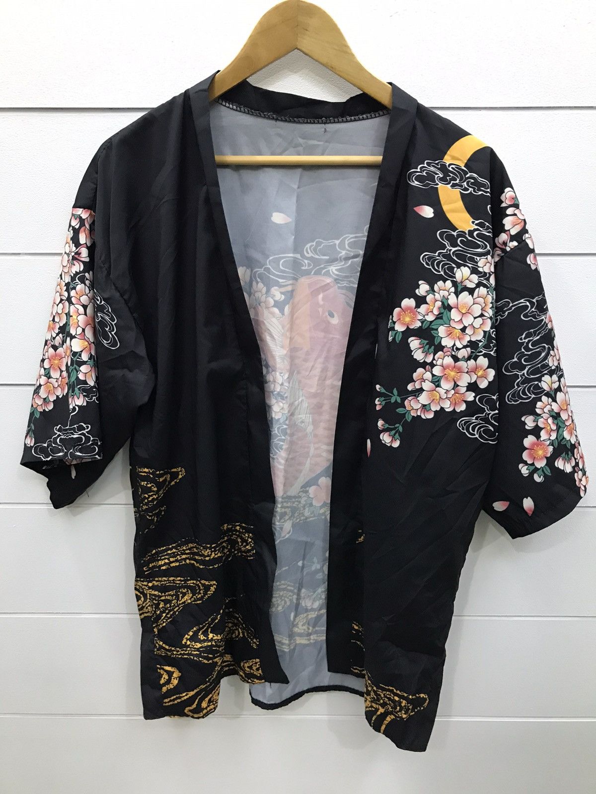 Japanese Brand × Vintage Vintage Haori Koi Fish Kimono Size US L / EU 52-54 / 3 - 2 Thumbnail