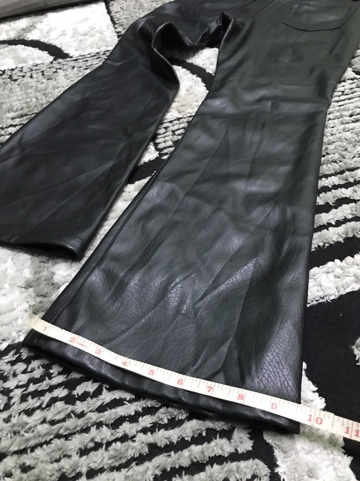 Leather leather pants s26 Size US 26 / EU 42 - 10 Thumbnail