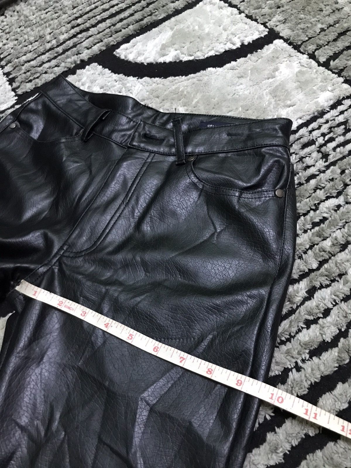 Leather leather pants s26 Size US 26 / EU 42 - 13 Thumbnail