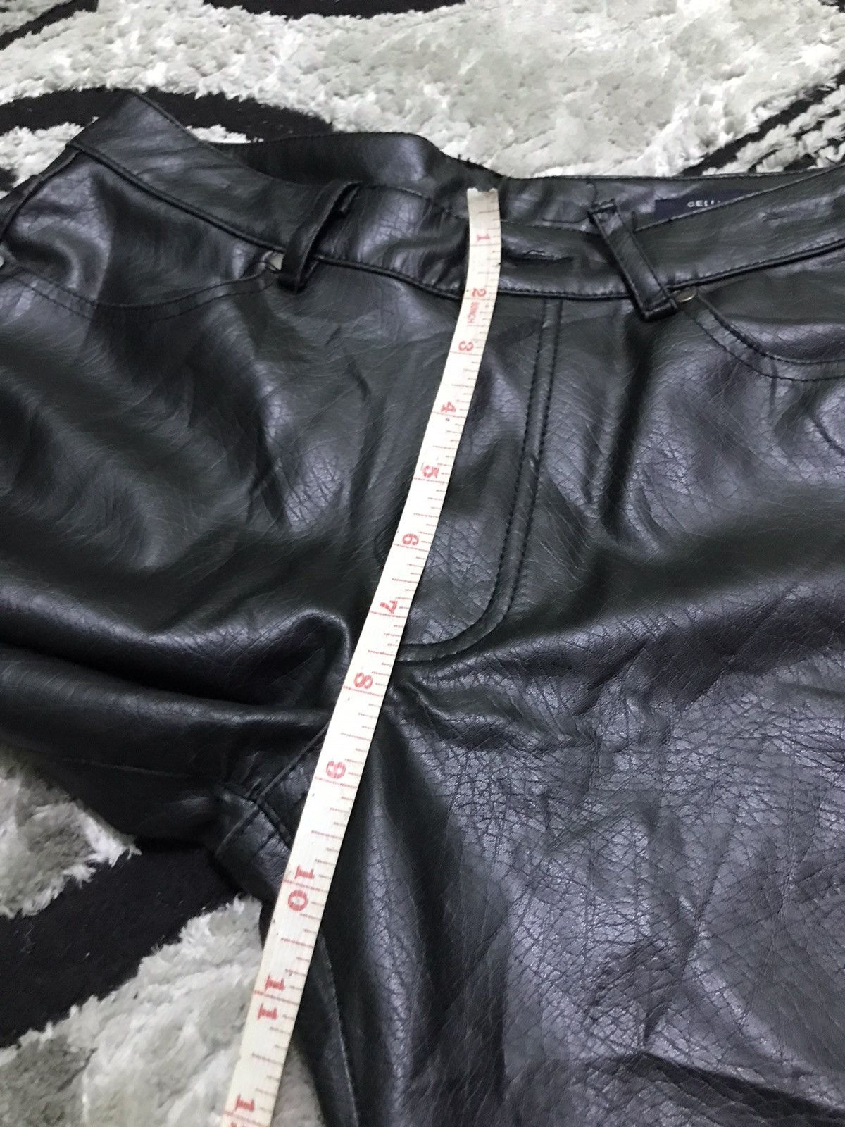 Leather leather pants s26 Size US 26 / EU 42 - 14 Thumbnail