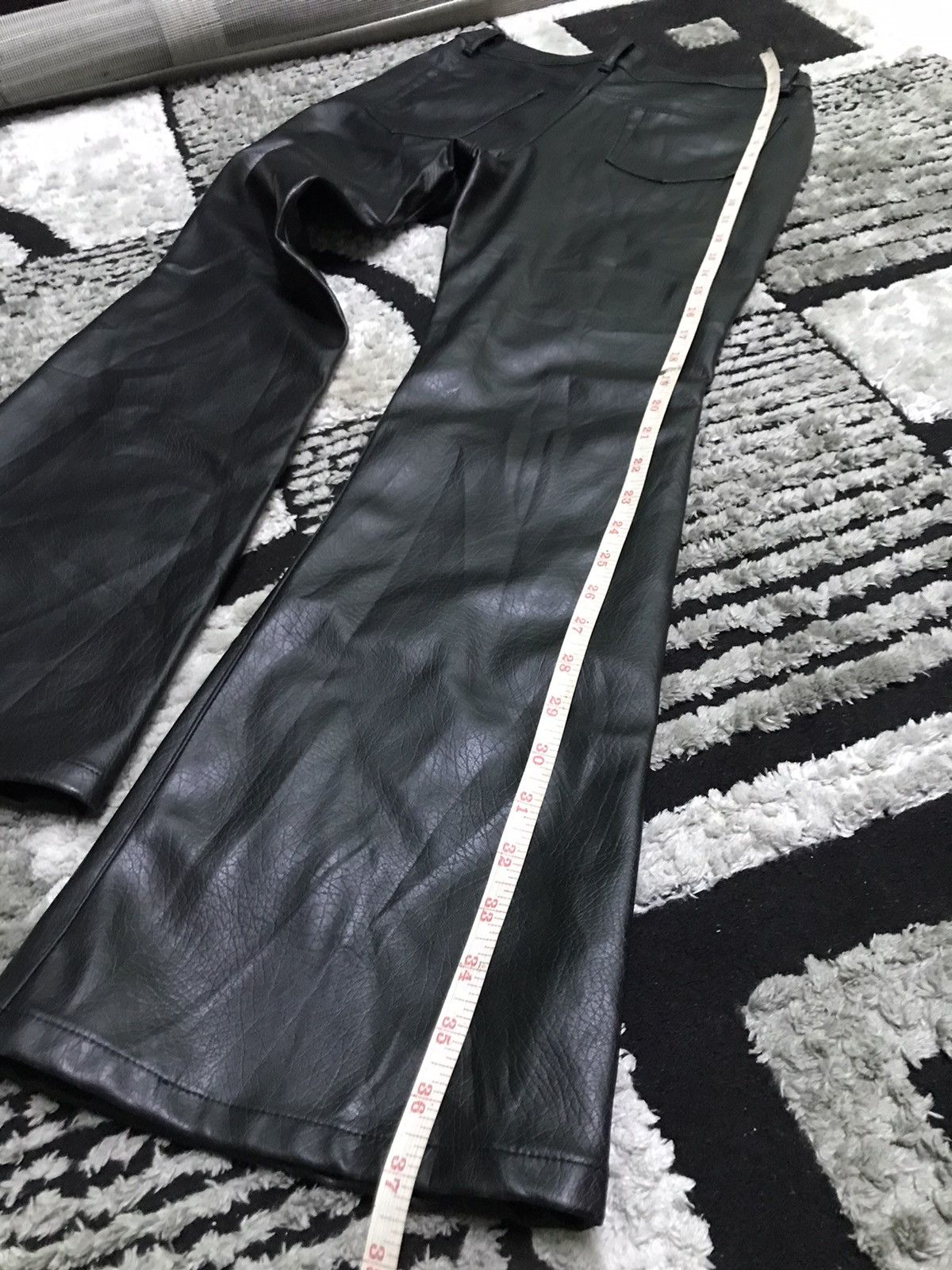 Leather leather pants s26 Size US 26 / EU 42 - 9 Thumbnail