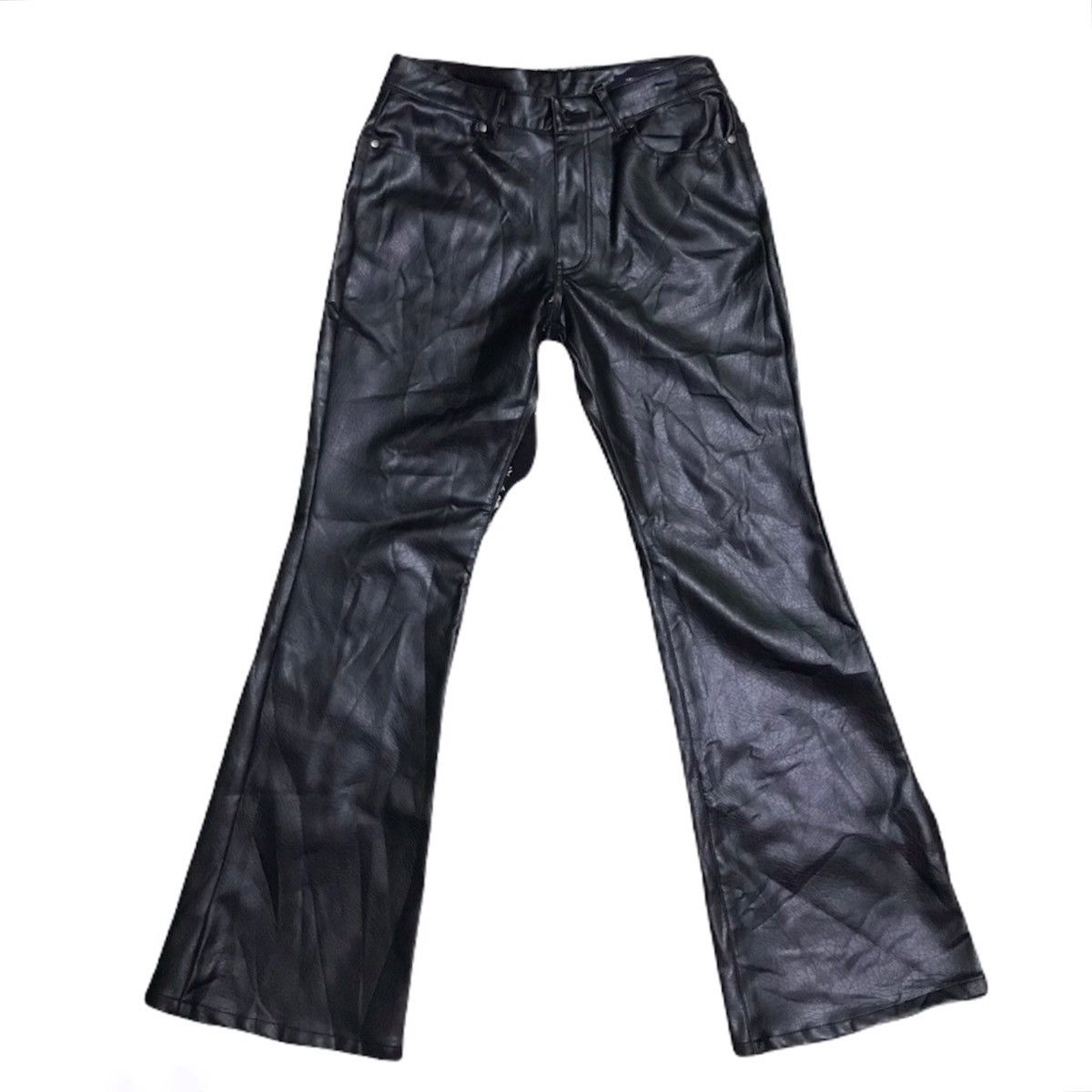 Leather leather pants s26 Size US 26 / EU 42 - 4 Thumbnail