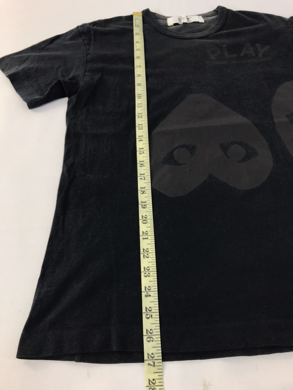 Comme des Garcons Comme Des Garçon Play Duo Heart Logo Tee T-shirt Printed Size US M / EU 48-50 / 2 - 10 Thumbnail