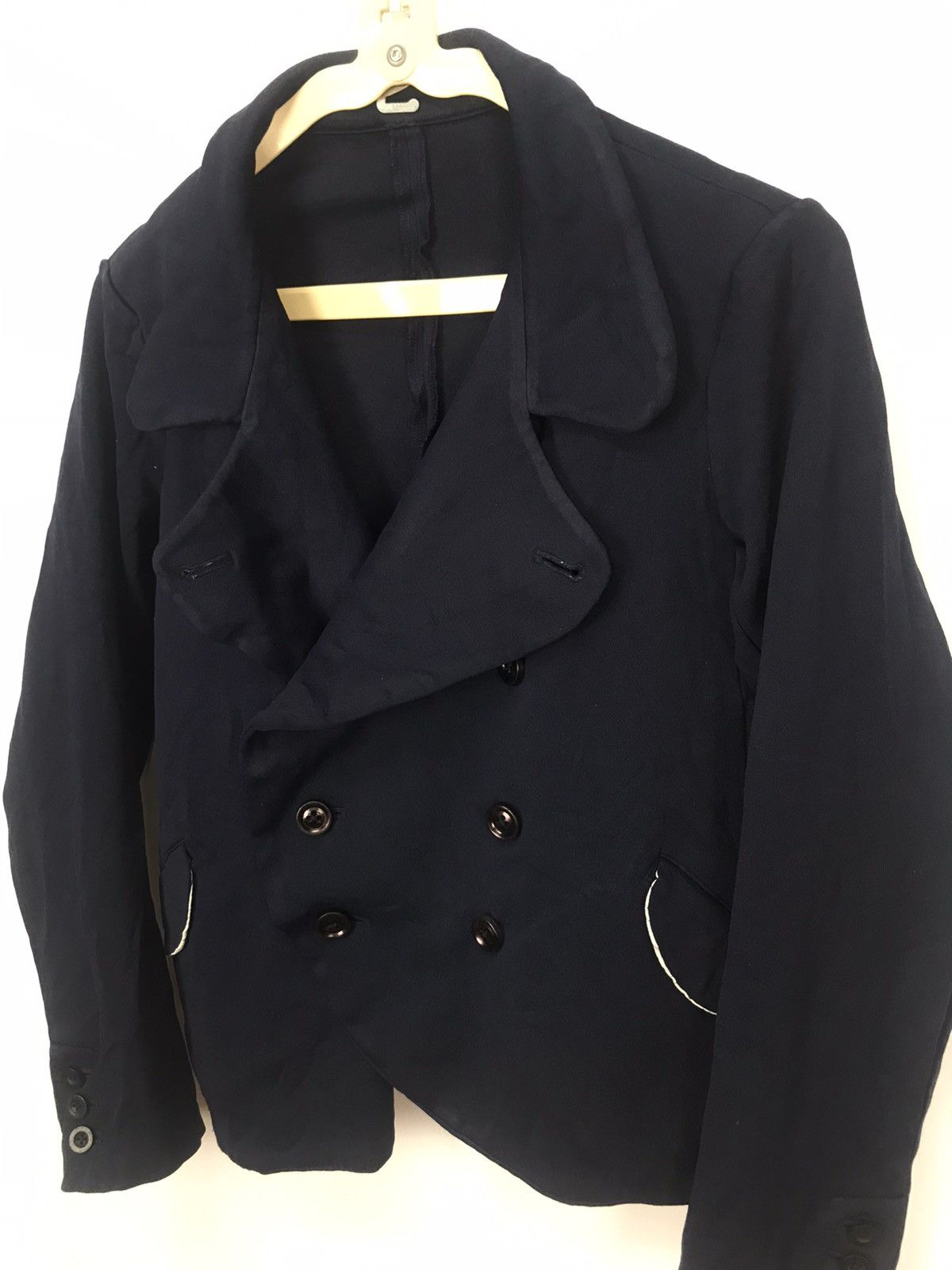 Japanese Brand × Y's × Yohji Yamamoto 🔥BEST OFFER 🔥Y’s ladies croptop jacket by yohji Yamamoto Size ONE SIZE - 3 Thumbnail