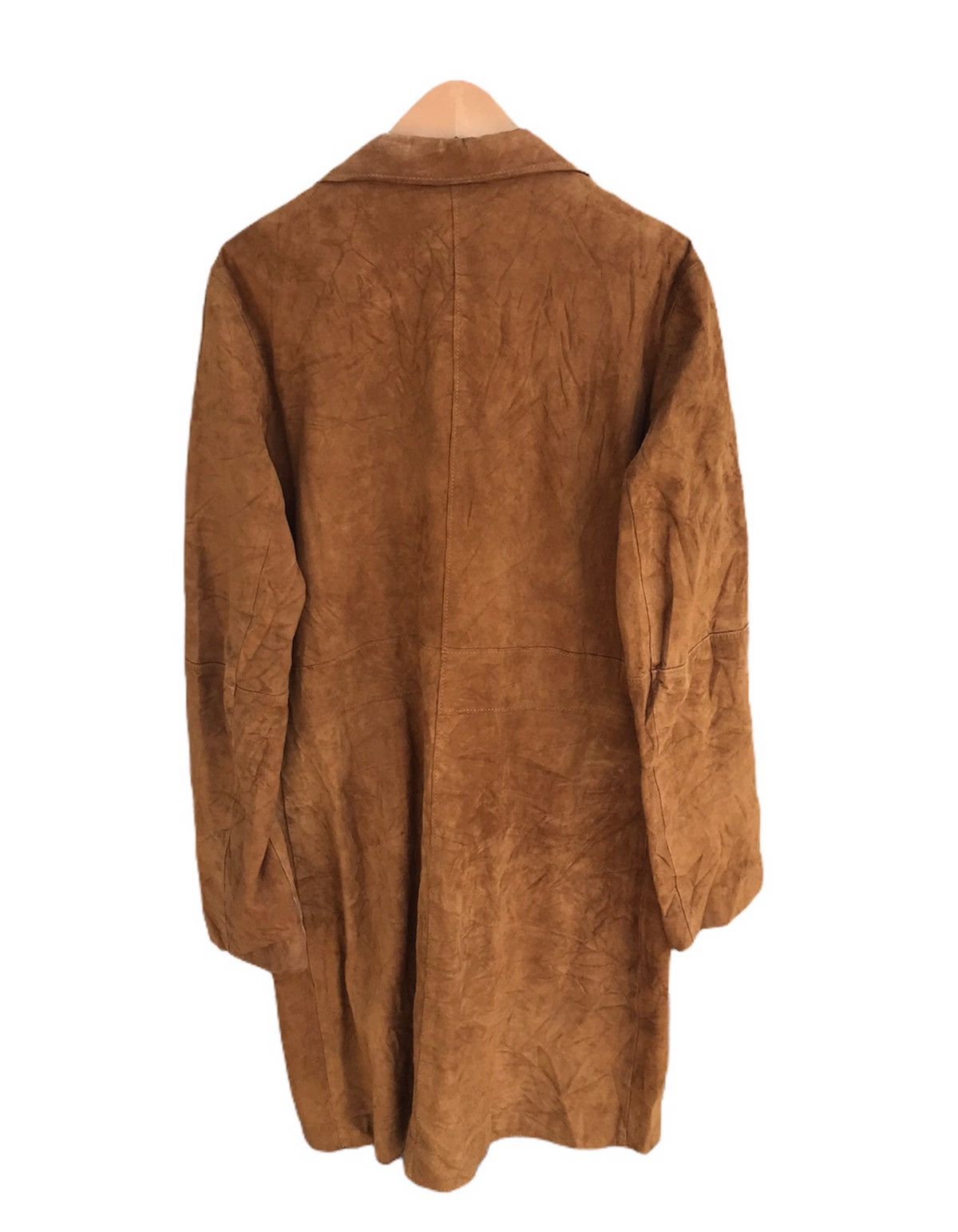 Massimo Dutti Massimo dutti leather long jacket Size ONE SIZE - 3 Thumbnail