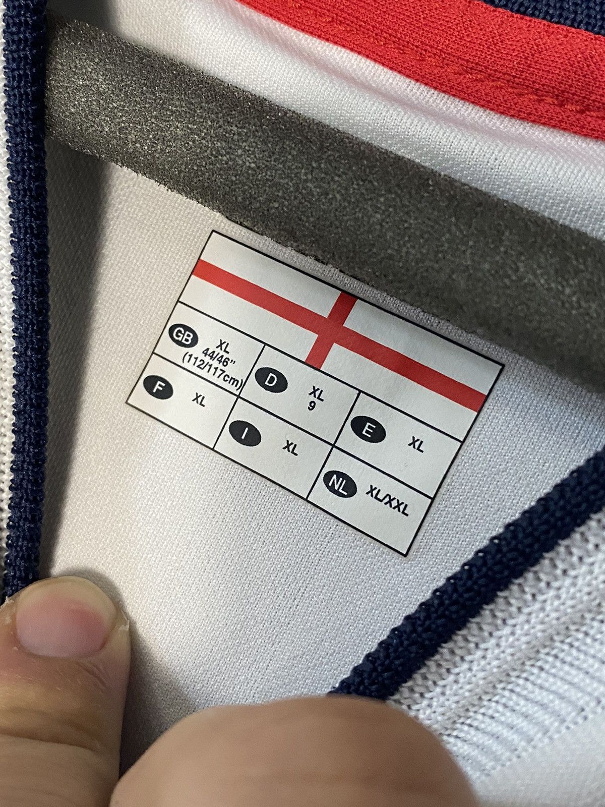 Umbro Vintage England National Team Umbro Soccer Jersey 2001 Size US XL / EU 56 / 4 - 2 Thumbnail