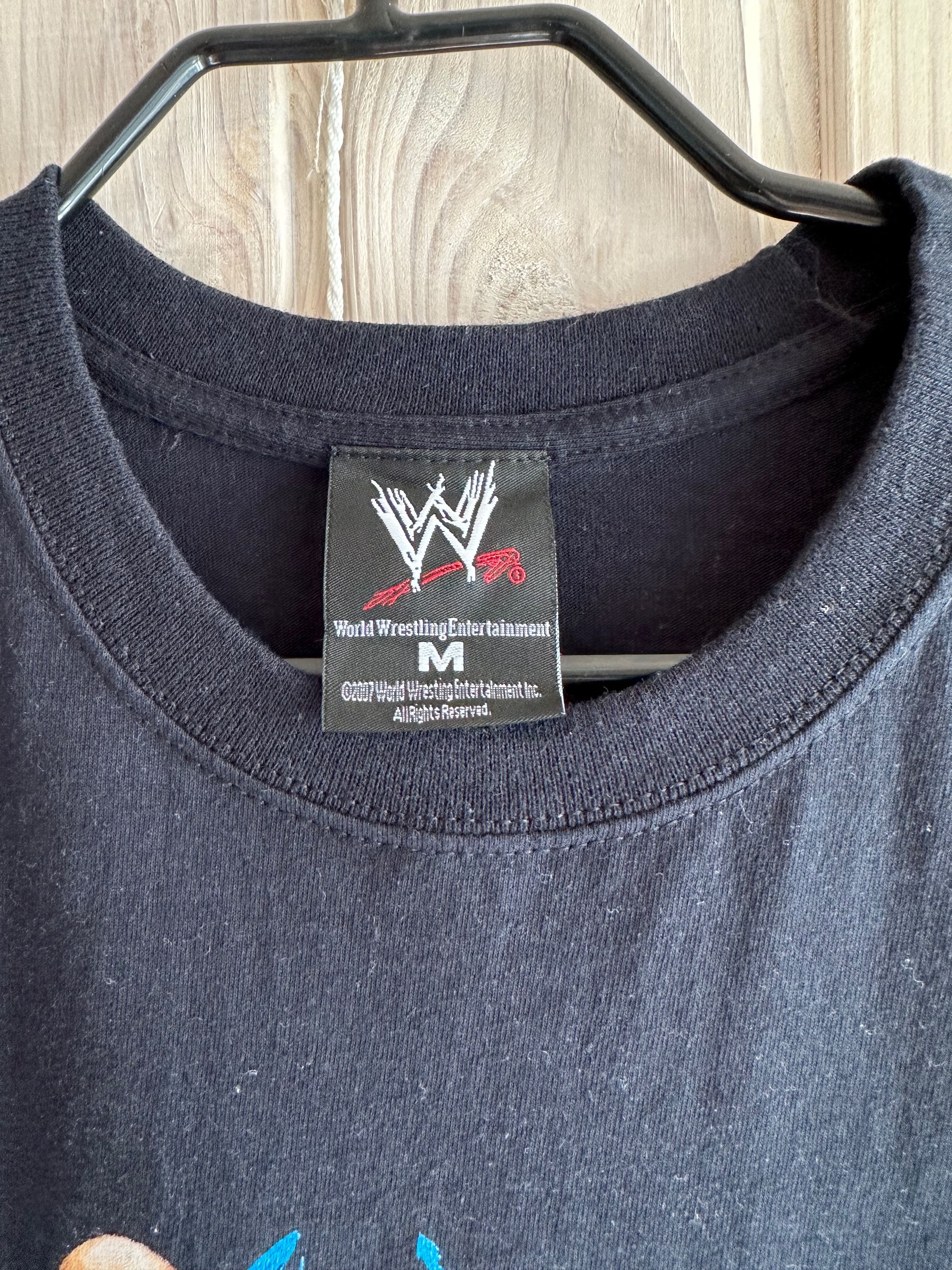 Vintage × WWE × WWF 2007 Wrestling Mania WWE WWF REVENGE Smack Down ECW t shirt Size US M / EU 48-50 / 2 - 4 Thumbnail