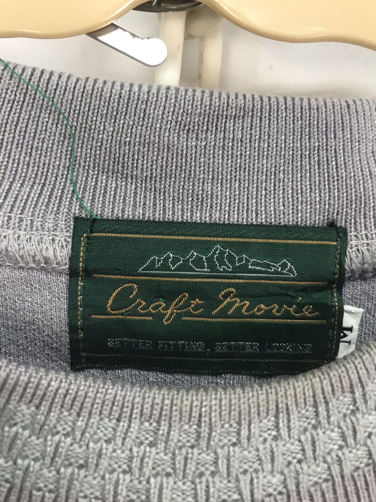 Japanese Brand × Other × Vintage Vintage Craft movie embroidered logo sweatshirt Size US M / EU 48-50 / 2 - 3 Thumbnail