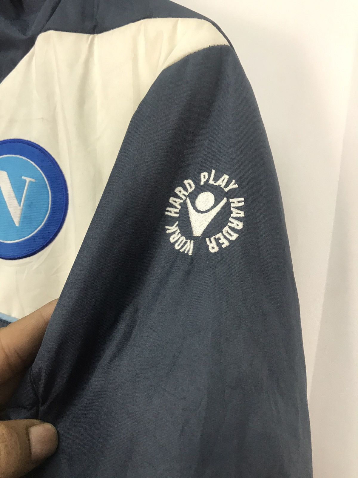 Macron Ssc Napoli football club zipper jacket Size US M / EU 48-50 / 2 - 5 Thumbnail