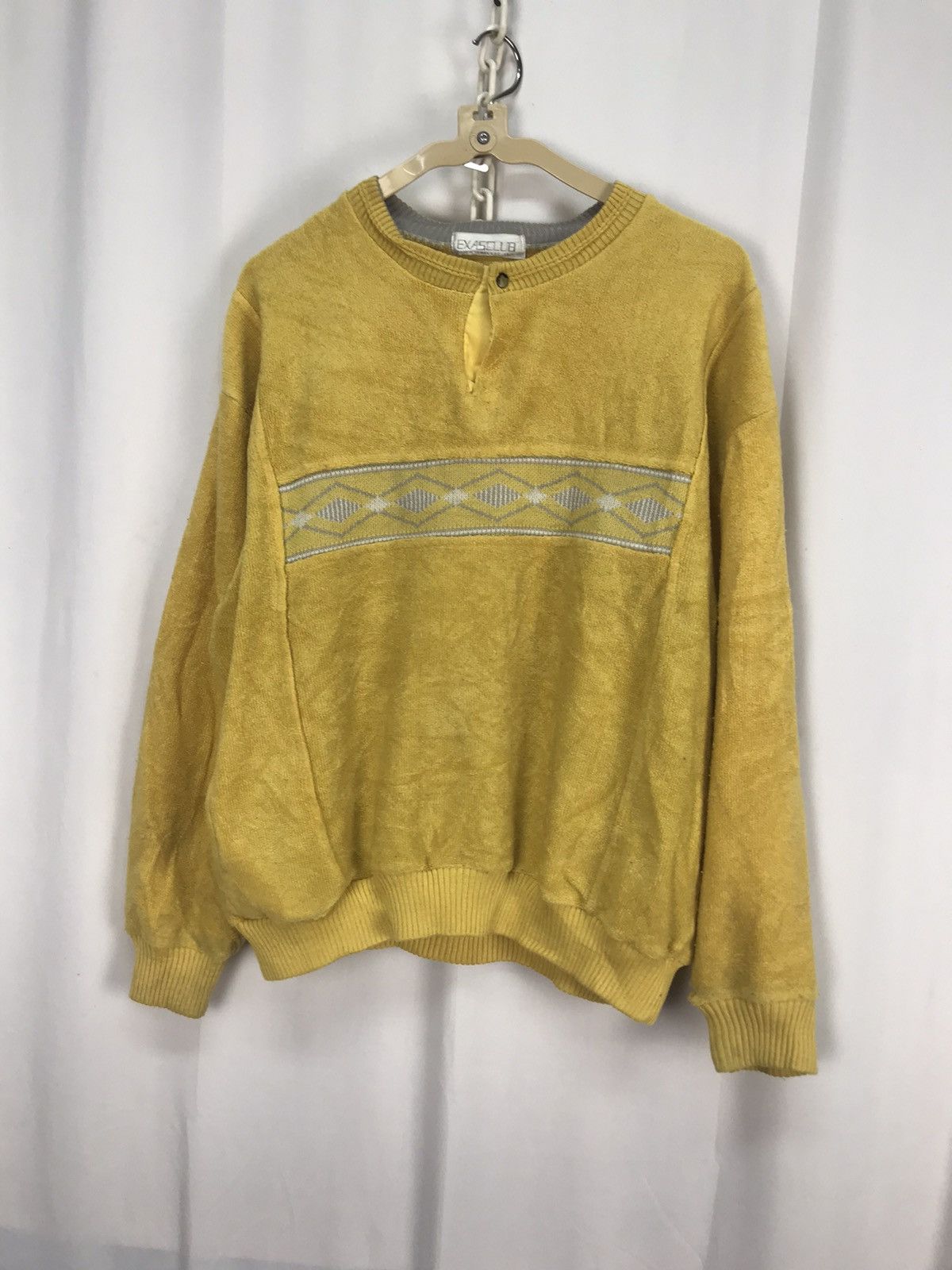 Japanese Brand × Vintage Vintage Exselub knit sweatshirt Size US M / EU 48-50 / 2 - 6 Thumbnail