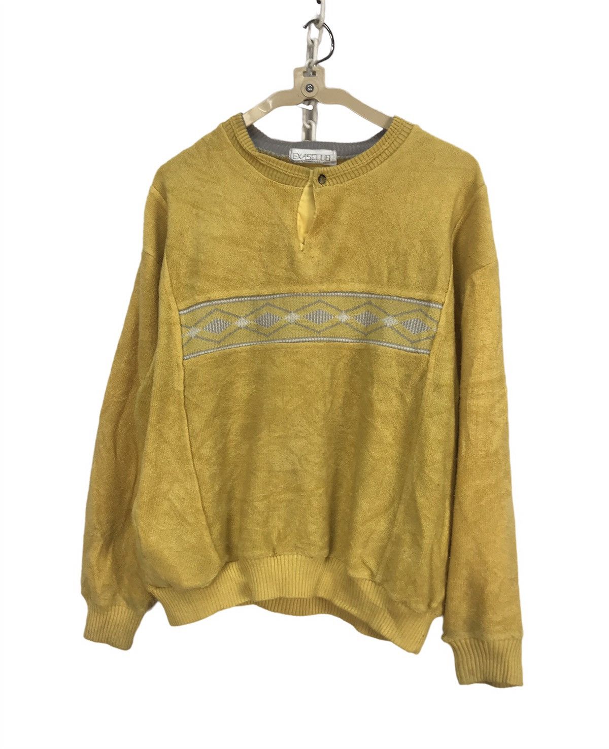 Japanese Brand × Vintage Vintage Exselub knit sweatshirt Size US M / EU 48-50 / 2 - 1 Thumbnail