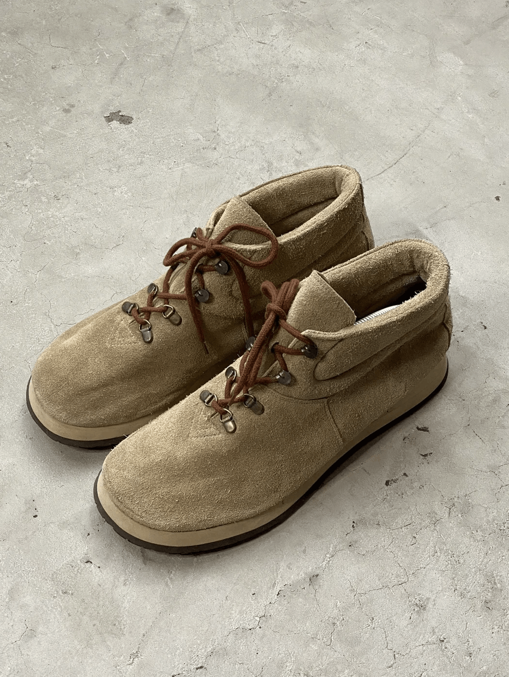 Number (N)ine FW/08 N(N) Runway Suede Hiking Boots Size US 10 / EU 43 - 2 Thumbnail