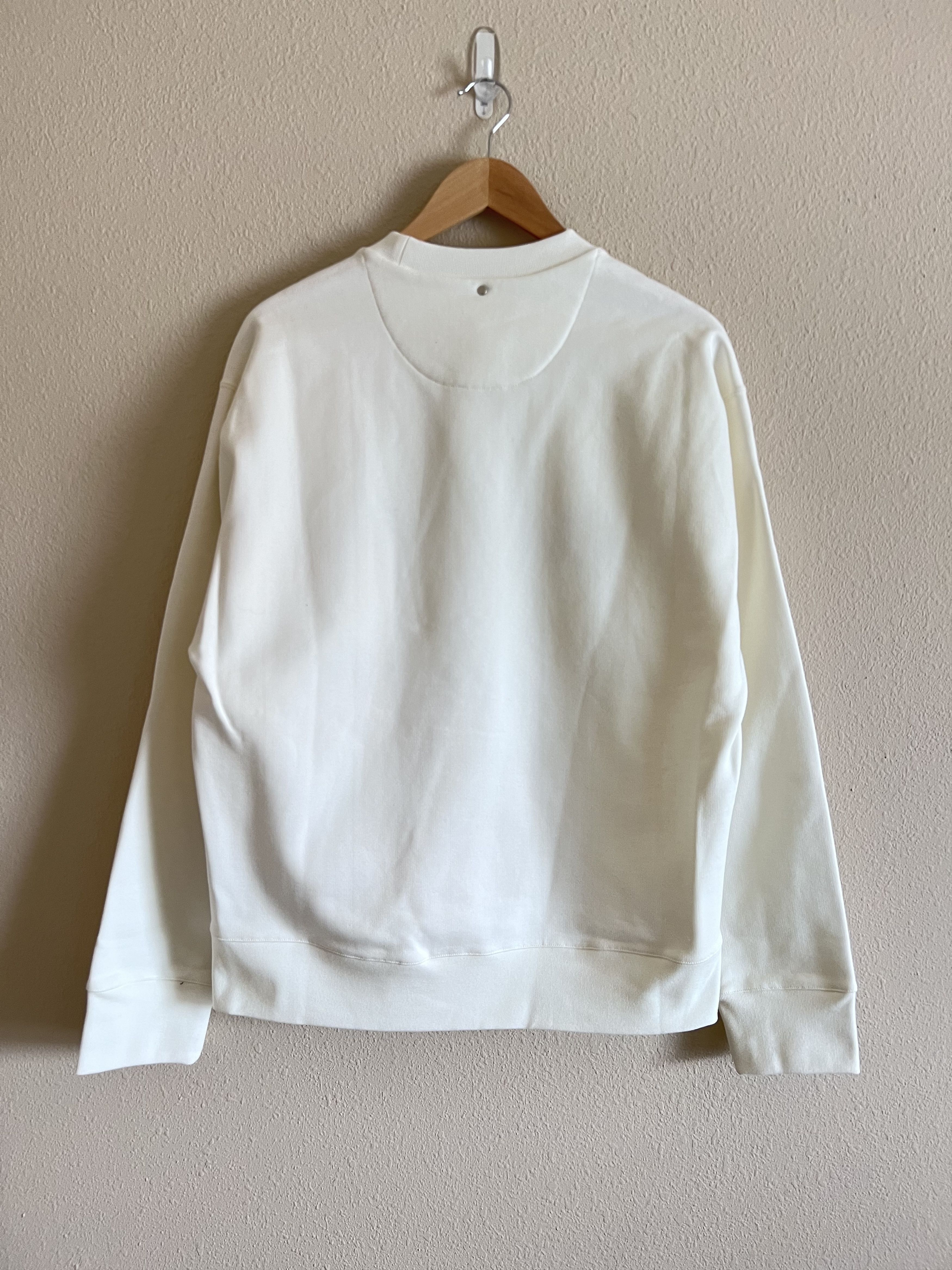 OAMC OAMC Tilt Thick Embroidery Logo Crewneck White Size US M / EU 48-50 / 2 - 4 Thumbnail