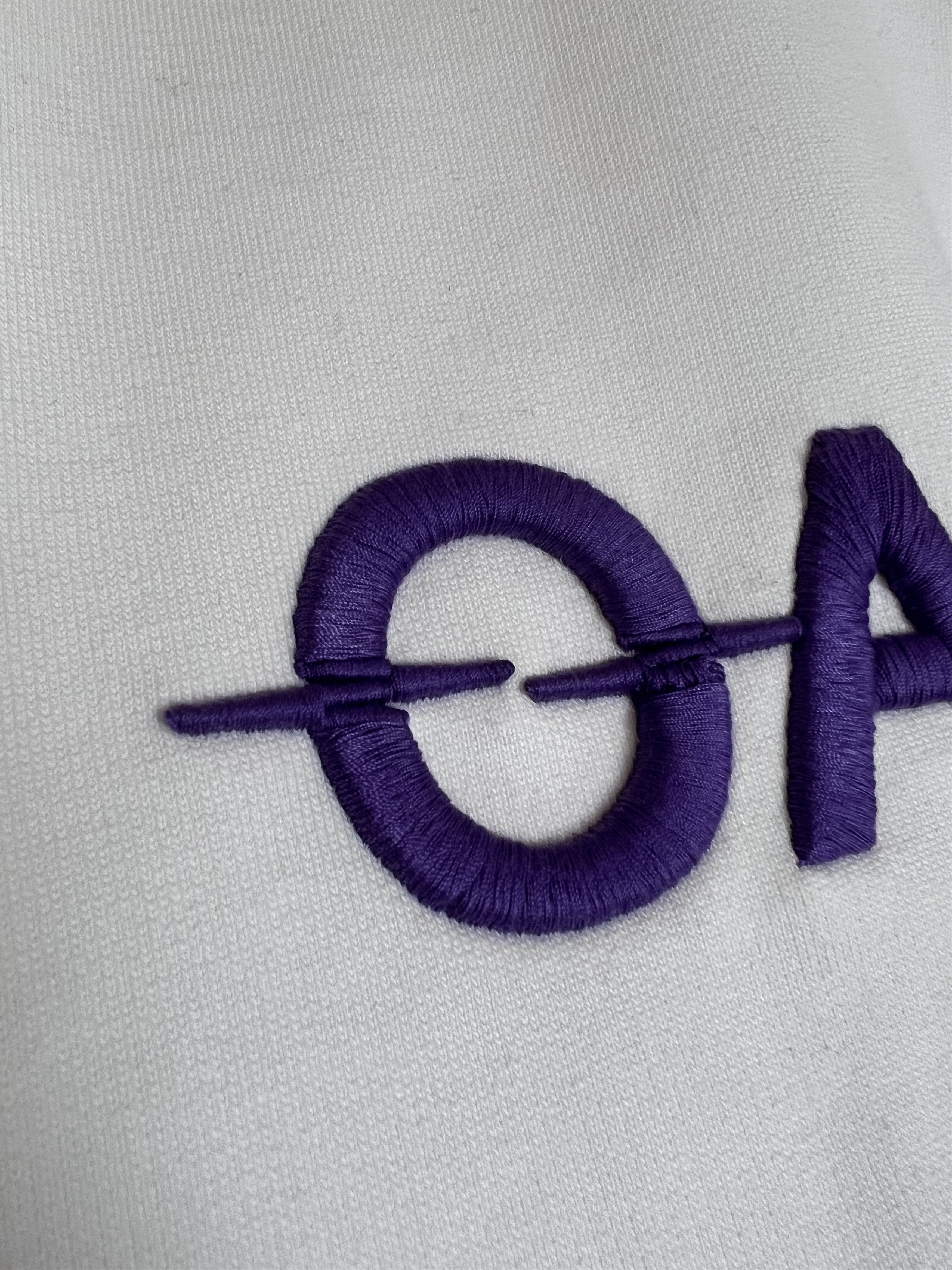 OAMC OAMC Tilt Thick Embroidery Logo Crewneck White Size US M / EU 48-50 / 2 - 3 Thumbnail