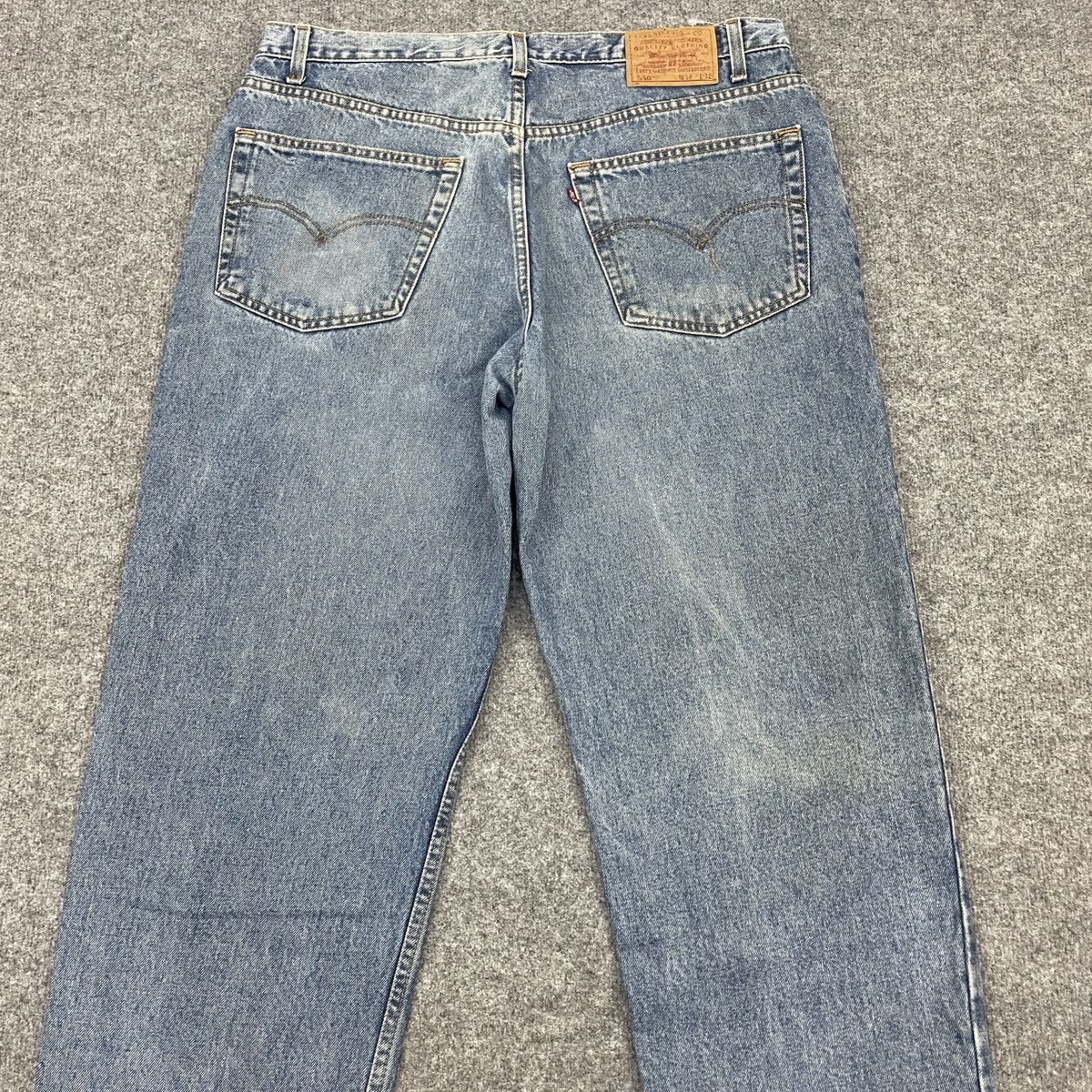 Levi's × Vintage Vintage Levi's 550 Faded Jeans -wc125 Size US 37 - 3 Thumbnail