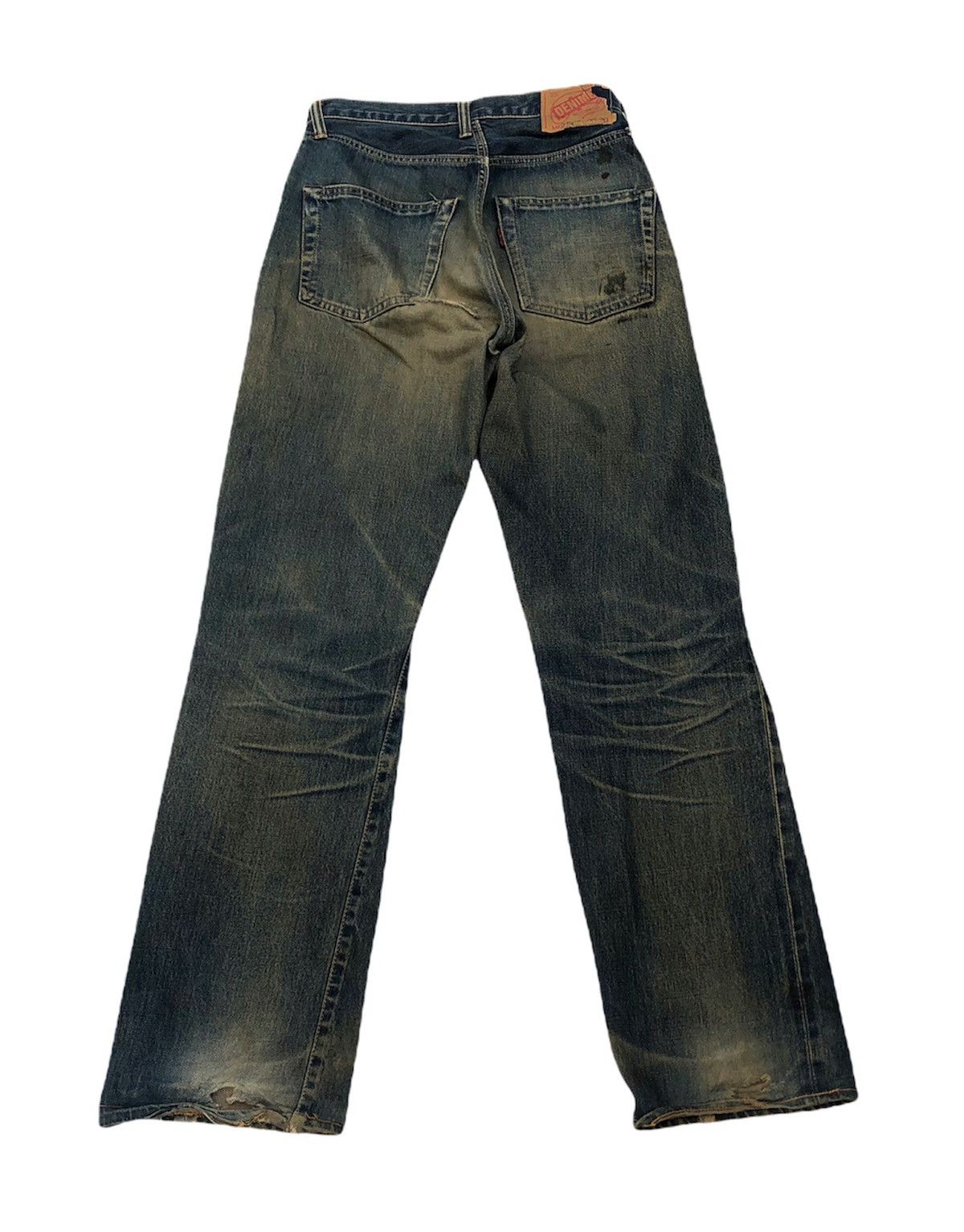 Denime 🔥Hard to Find 🔥Vintage Denime Distressed Jeans Size US 26 / EU 42 - 2 Thumbnail