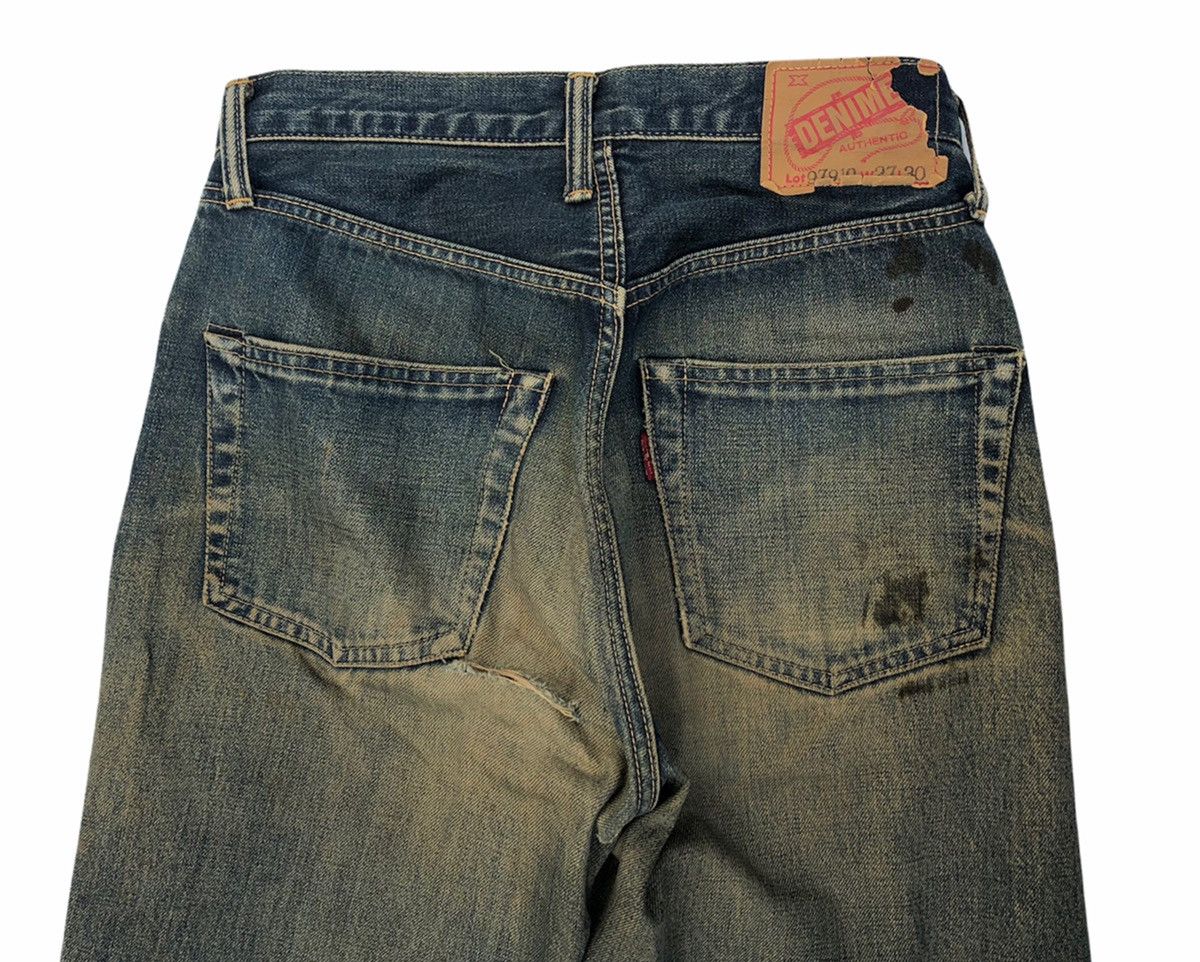 Denime 🔥Hard to Find 🔥Vintage Denime Distressed Jeans Size US 26 / EU 42 - 6 Thumbnail