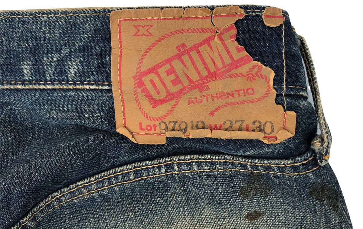 Denime 🔥Hard to Find 🔥Vintage Denime Distressed Jeans Size US 26 / EU 42 - 5 Thumbnail