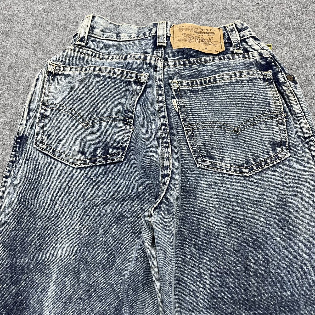 Levi's × Vintage Vintage Levi's Distressed Women Asid Wash -wc071 Size 26" / US 2 / IT 38 - 8 Thumbnail