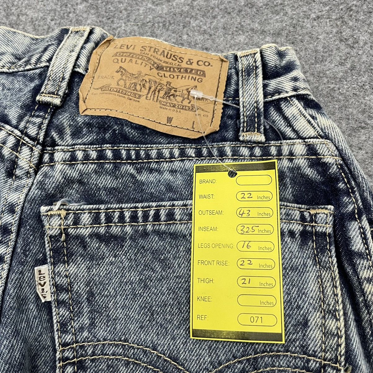 Levi's × Vintage Vintage Levi's Distressed Women Asid Wash -wc071 Size 26" / US 2 / IT 38 - 10 Thumbnail