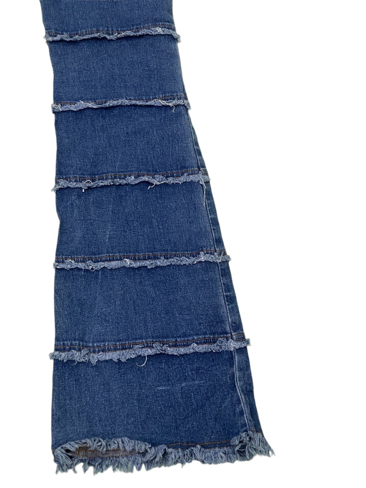 Japanese Brand Flare Jeans Sun Lucas Hagi Thin Stretch Skinny Boot Cut 1🟦4 Size US 29 - 16 Thumbnail