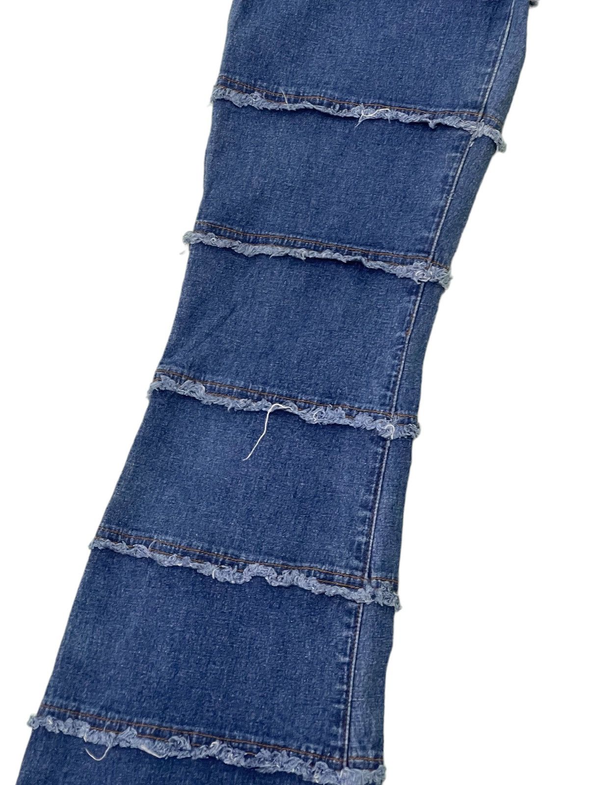 Japanese Brand Flare Jeans Sun Lucas Hagi Thin Stretch Skinny Boot Cut 1🟦4 Size US 29 - 7 Thumbnail