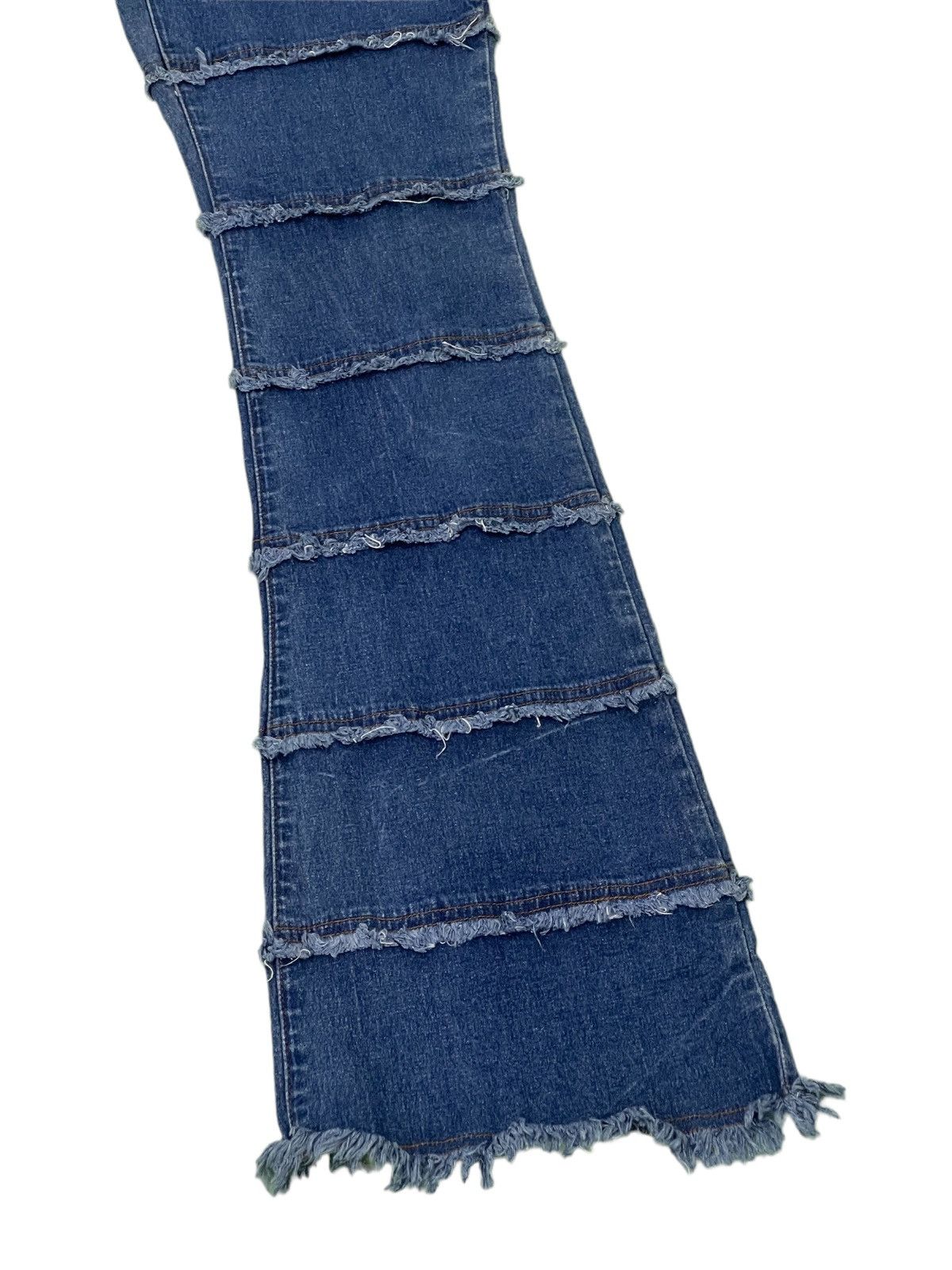 Japanese Brand Flare Jeans Sun Lucas Hagi Thin Stretch Skinny Boot Cut 1🟦4 Size US 29 - 4 Thumbnail