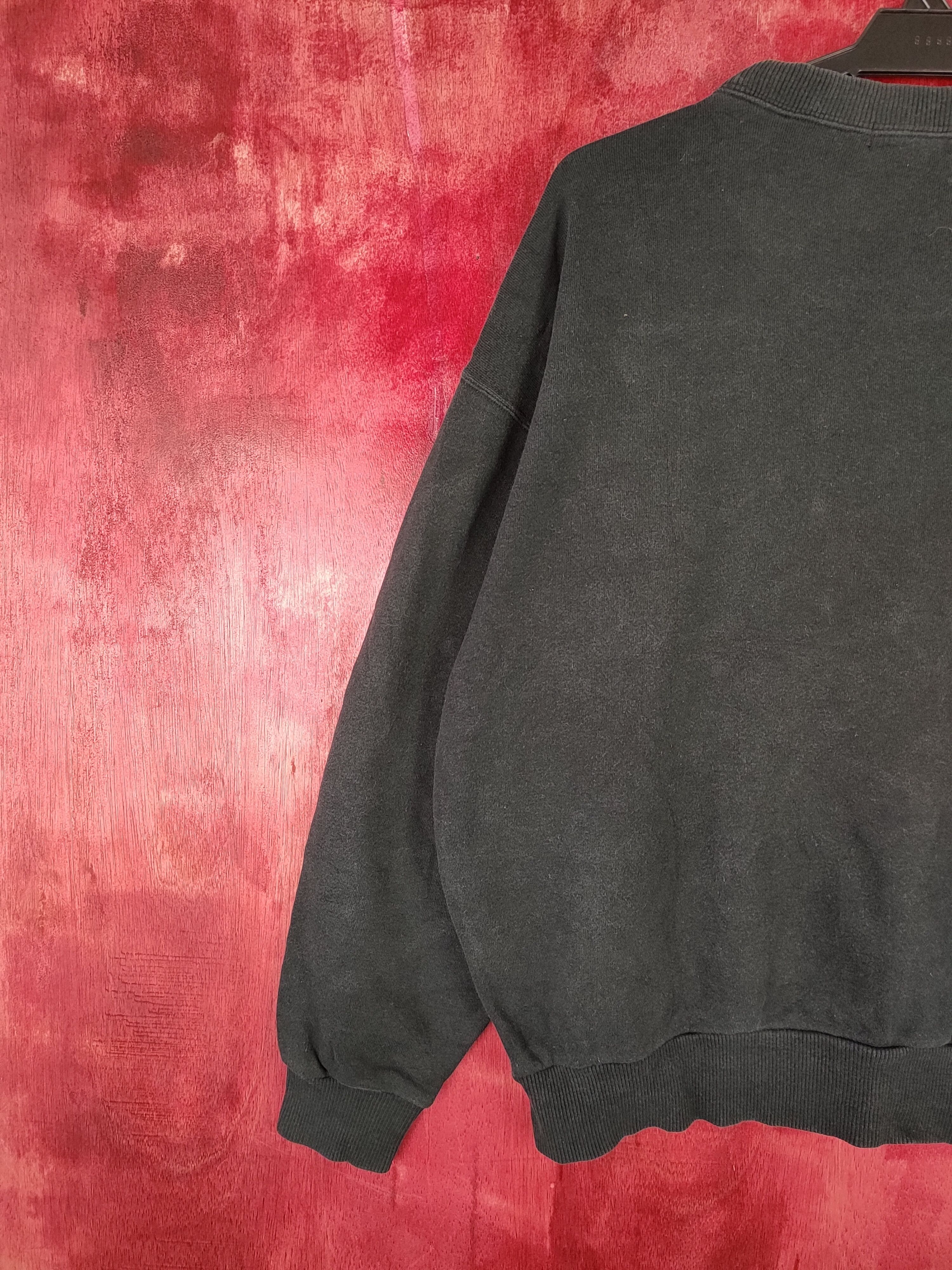 Japanese Brand × Vintage Di Maggio Mixed Doubles Black Sweatshirt #5218 Size US S / EU 44-46 / 1 - 7 Thumbnail