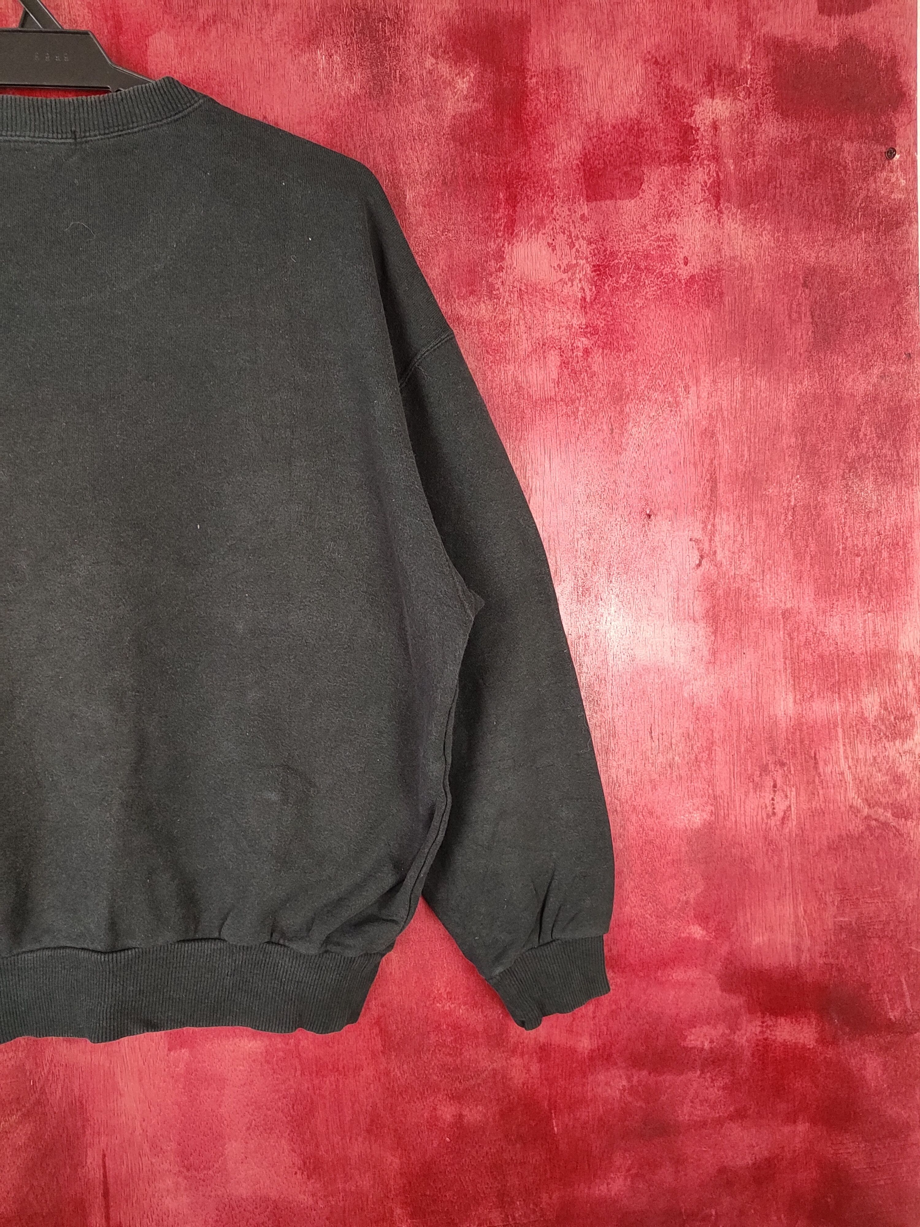 Japanese Brand × Vintage Di Maggio Mixed Doubles Black Sweatshirt #5218 Size US S / EU 44-46 / 1 - 8 Thumbnail