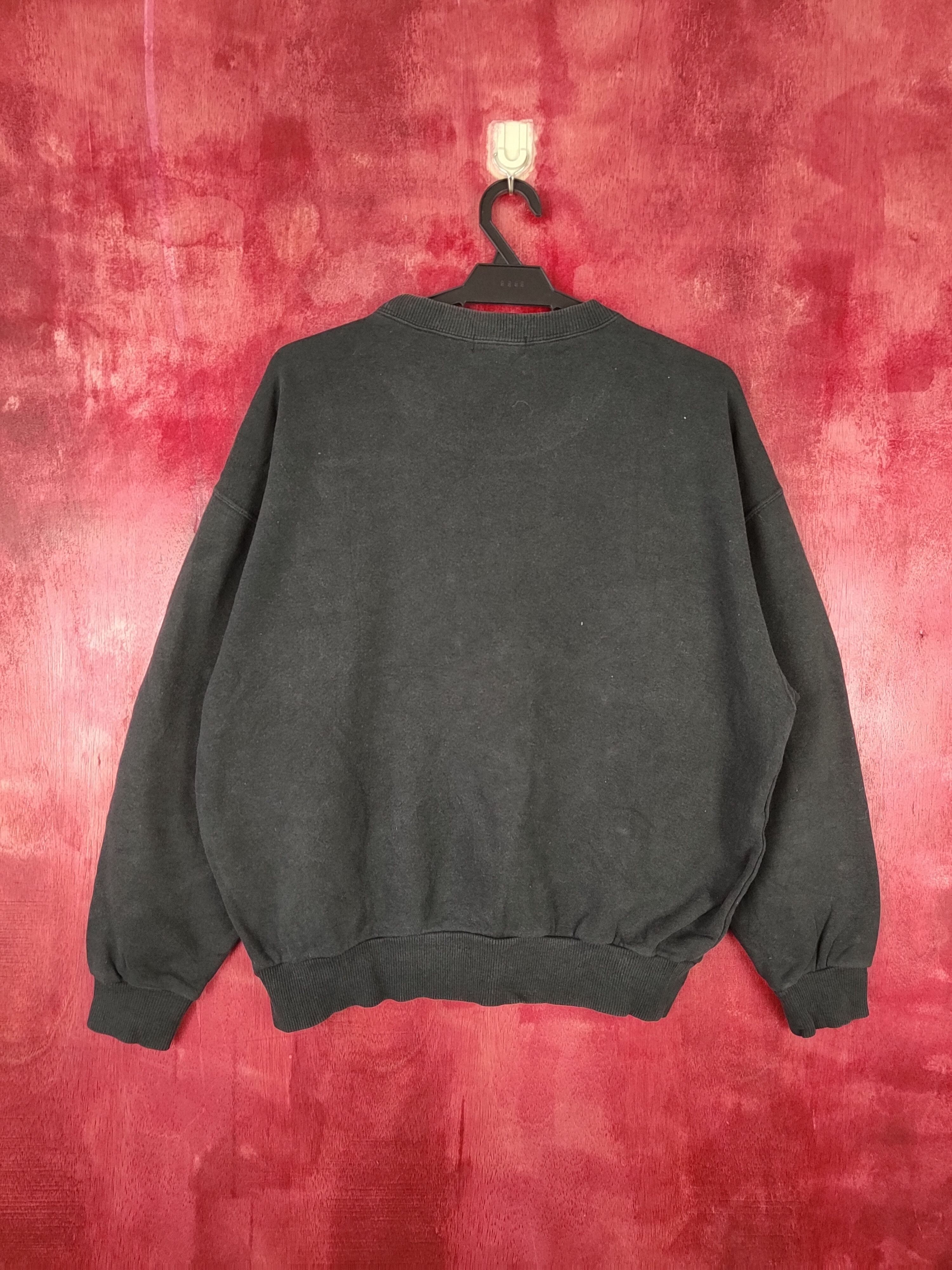 Japanese Brand × Vintage Di Maggio Mixed Doubles Black Sweatshirt #5218 Size US S / EU 44-46 / 1 - 6 Thumbnail