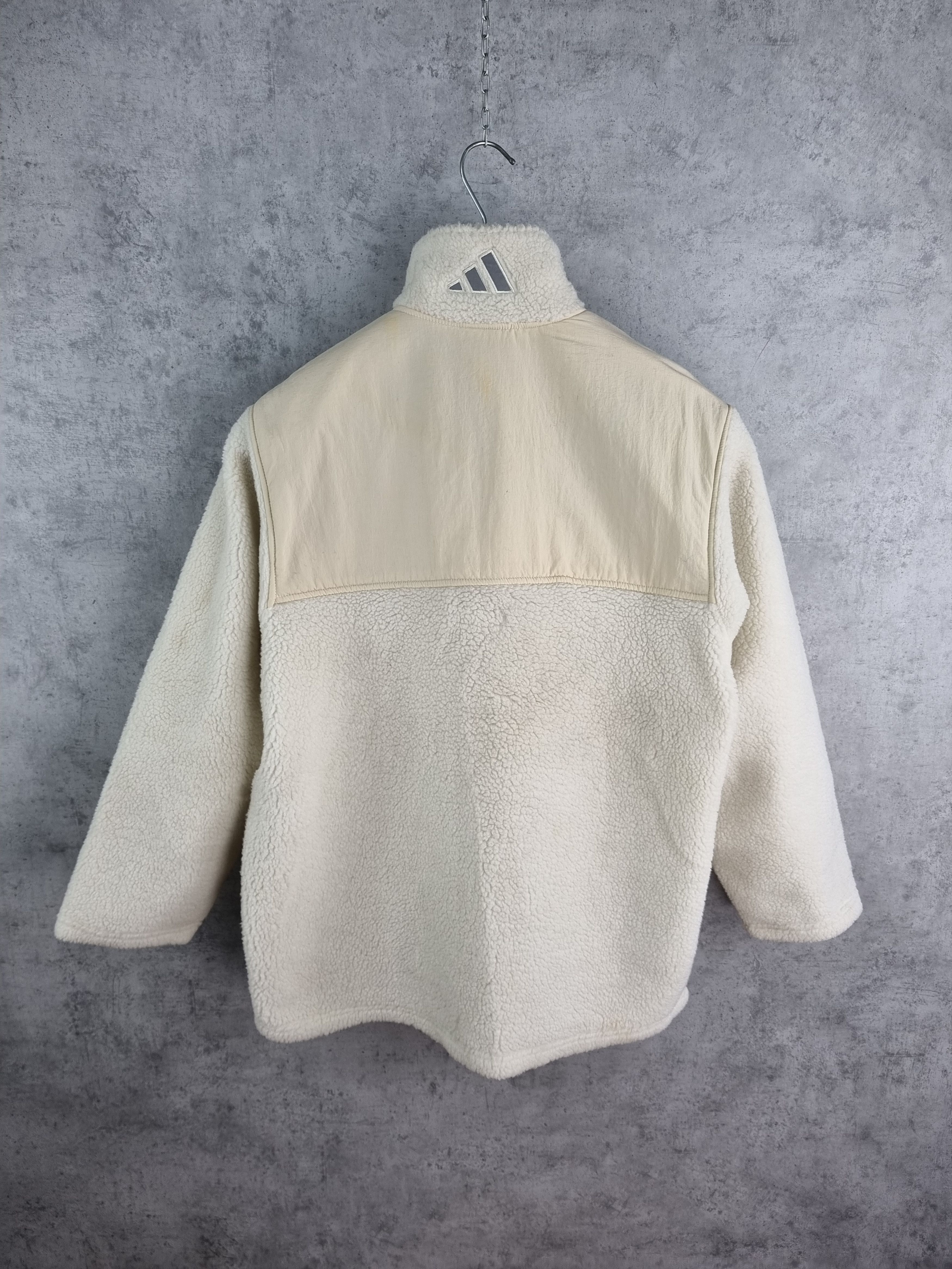 Adidas × Vintage 90s Adidas Sherpa Skidoo Deep pile Fleece NIKE ACG style Size US M / EU 48-50 / 2 - 7 Thumbnail
