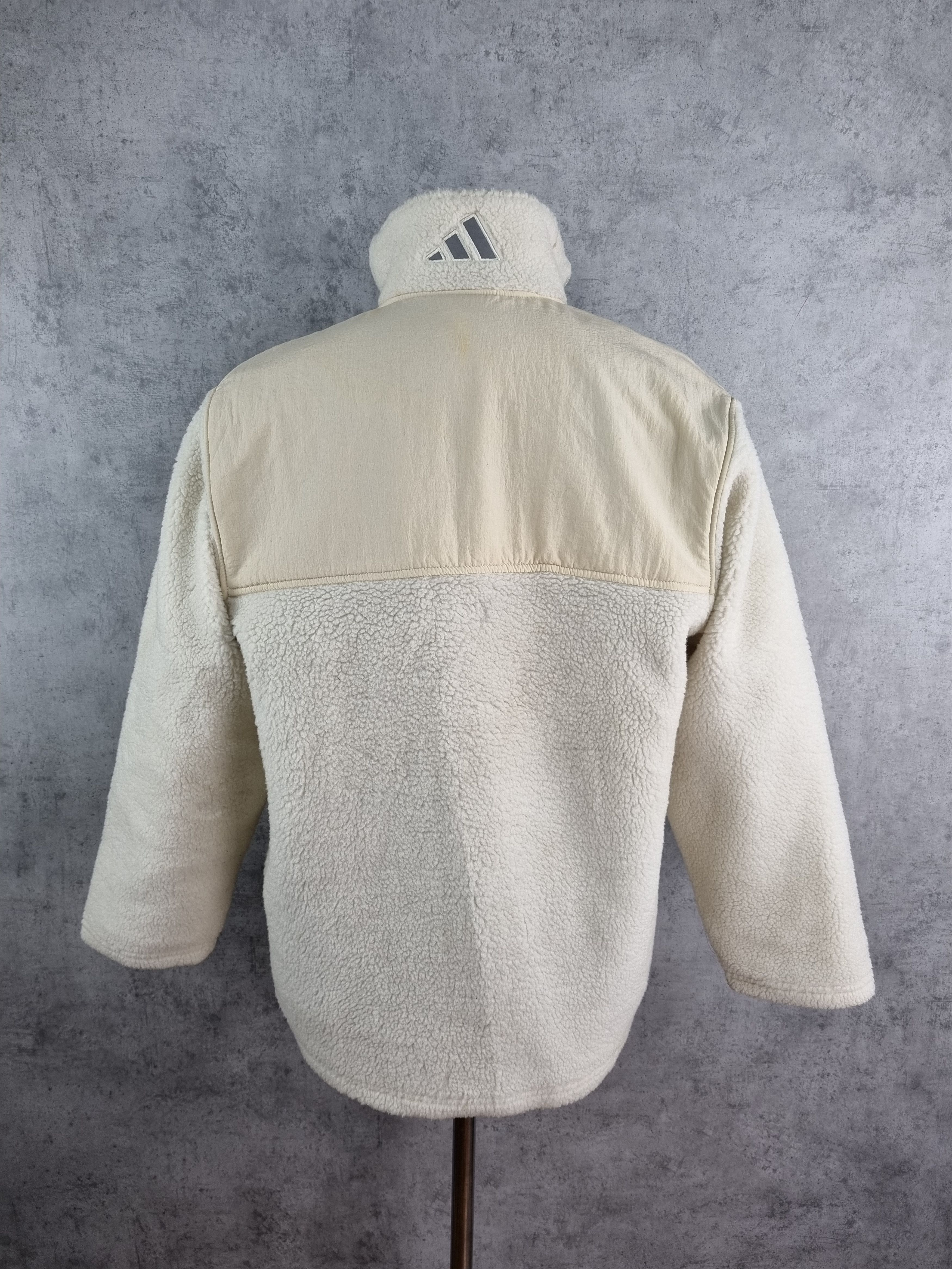 Adidas × Vintage 90s Adidas Sherpa Skidoo Deep pile Fleece NIKE ACG style Size US M / EU 48-50 / 2 - 3 Thumbnail